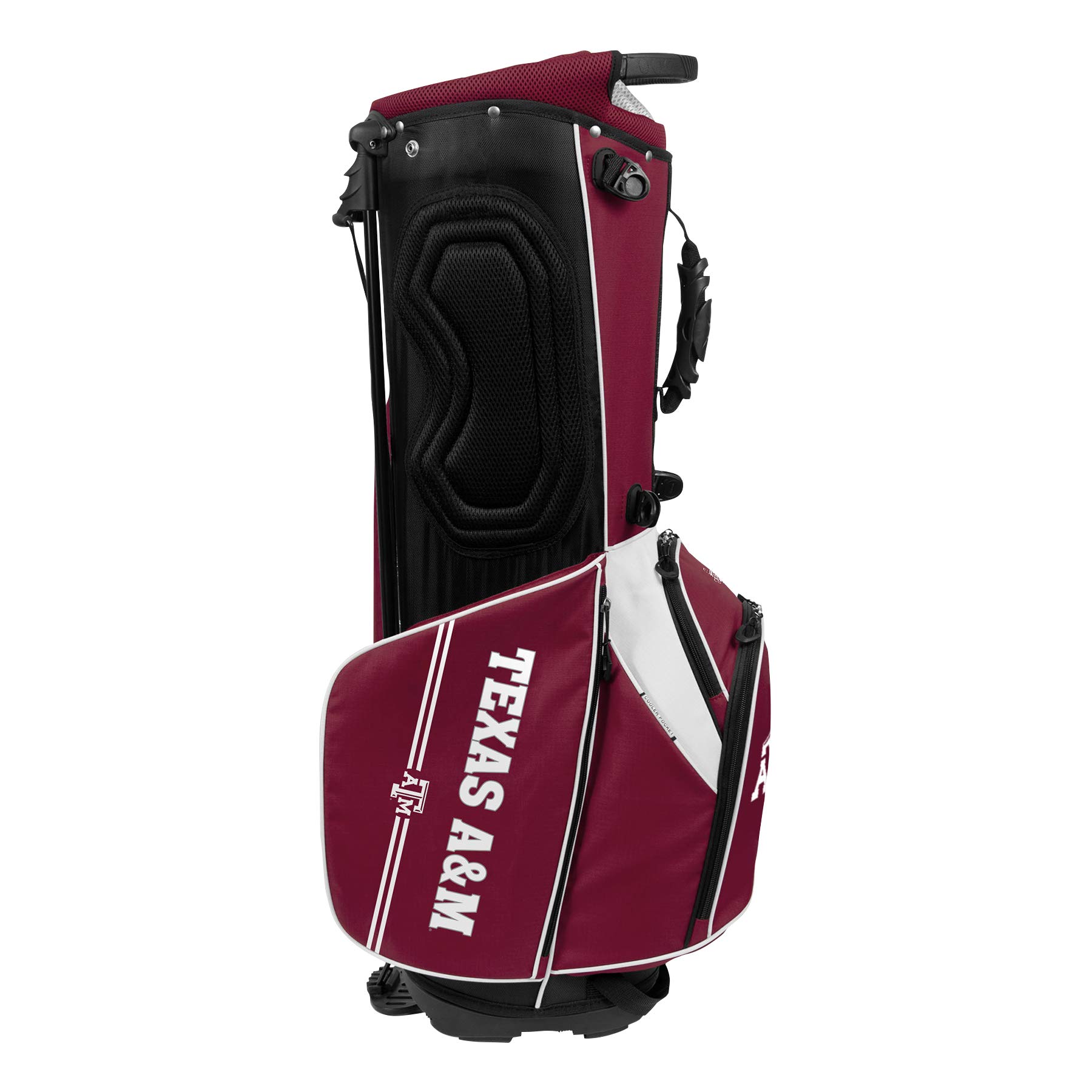 Team Effort NCAA Caddie Carry Hybrid Golf Bag - Lightweight Stand Bag for College Golfers - Perfect for Practice, Tournaments & Course Play
