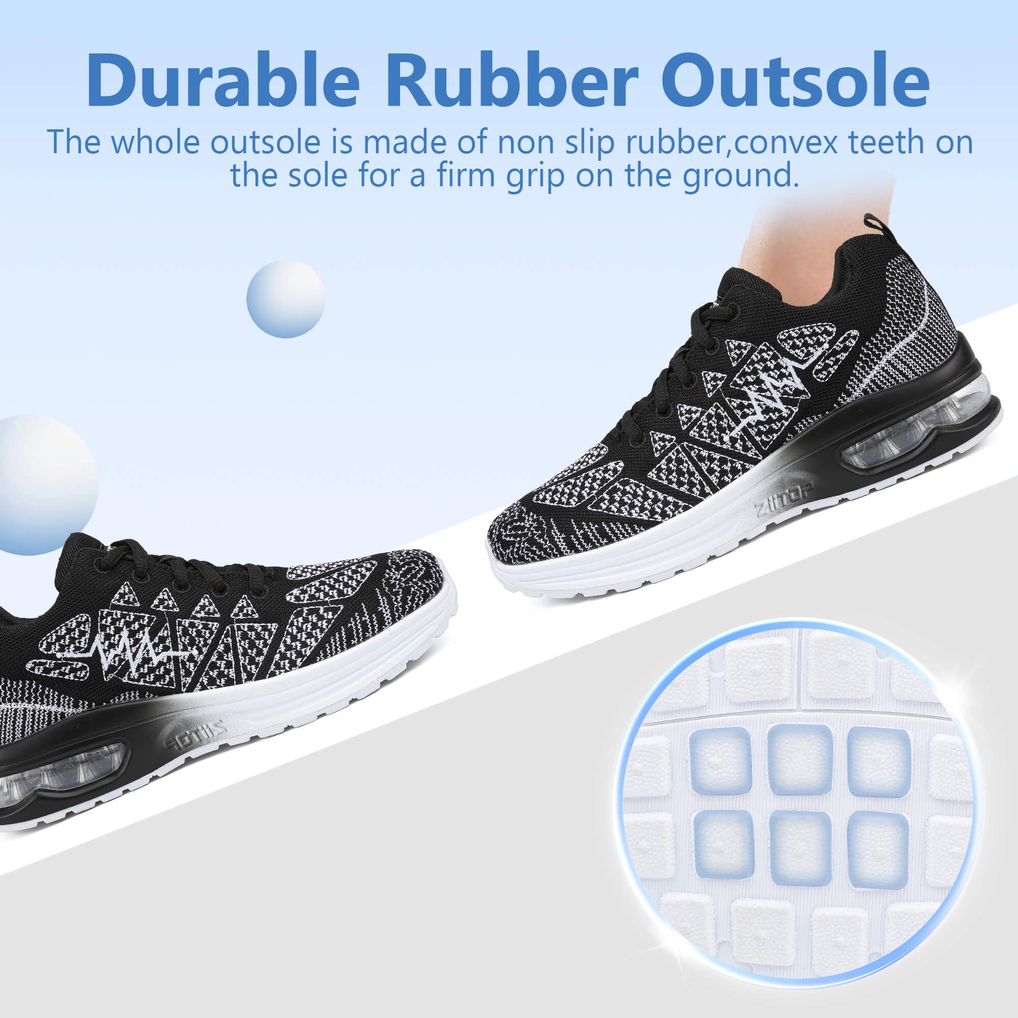 ZiiTop Women's Running Shoes - Lightweight Breathable Mesh Sneakers for Walking, Gym, Jogging & Workout | Non-Slip Comfortable Athletic Tennis Shoes for Women | Perfect for Casual Wear, Sports & Outdoor Activities