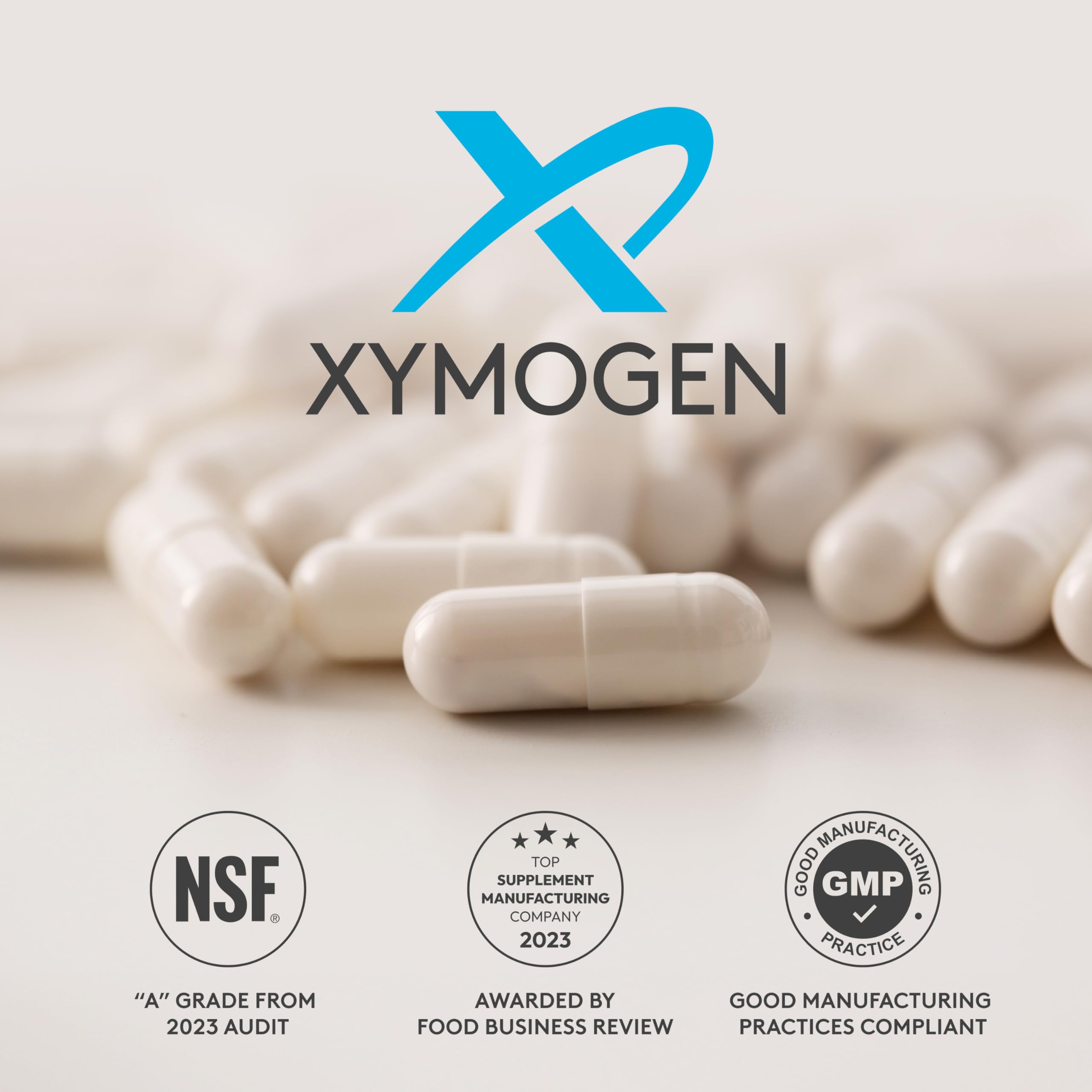 XYMOGEN RegeneMax Liquid - Advanced Collagen Booster with Choline-Stabilized Orthosilicic Acid | Supports Bone Density, Reduces Wrinkles, Strengthens Hair & Nails (1 fl oz) | Anti-Aging Supplement for Skin, Hair & Joint Health