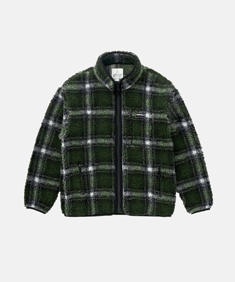 Stylish Shadow Plaid Sherpa Jacket for Men & Women - Warm Winter Fleece Lined Coat - Perfect for Outdoor Adventures, Casual Wear & Cold Weather Fashion
