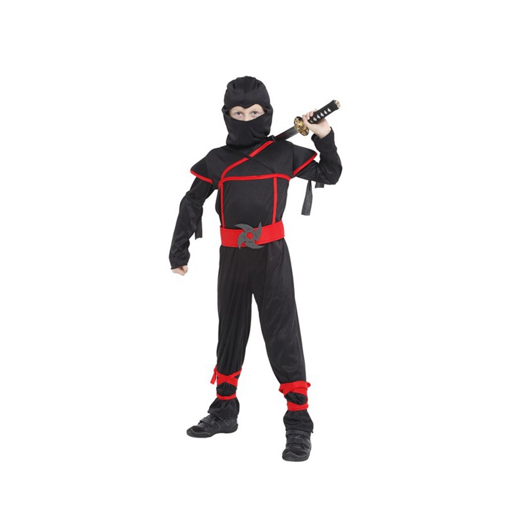 Stealth Ninja Toddler Costume for Kids - Shanghai Story Costumes | Halloween Dress Up, Cosplay & Role Play Outfit