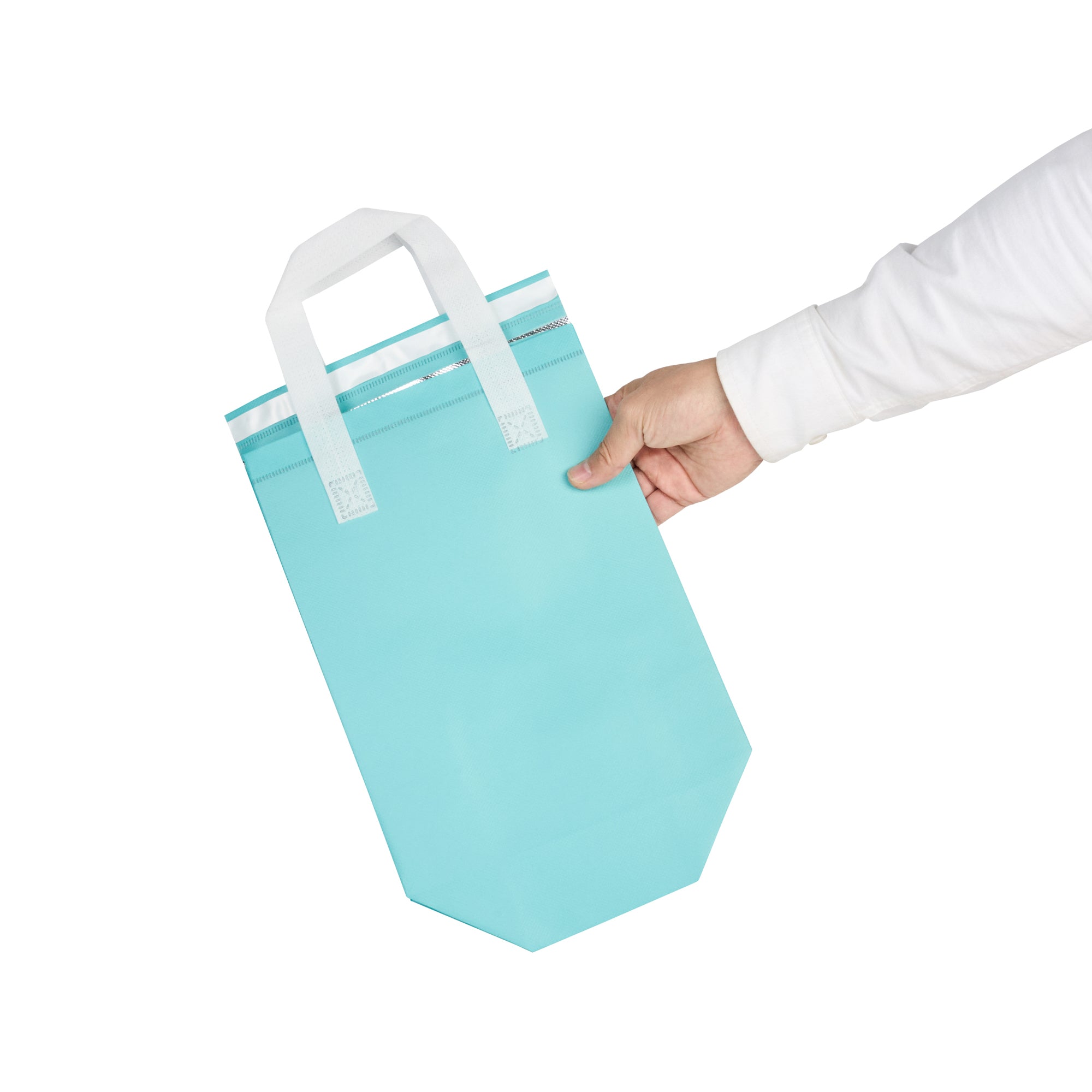 Premium Insulated Food Delivery Bags - Tamper Evident Takeout Containers (8.25