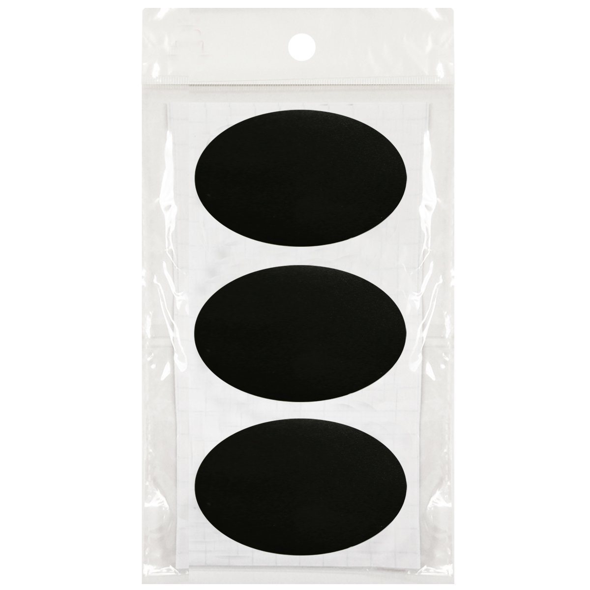 Wrapables 36 Pack Oval Chalkboard Labels - 3.5