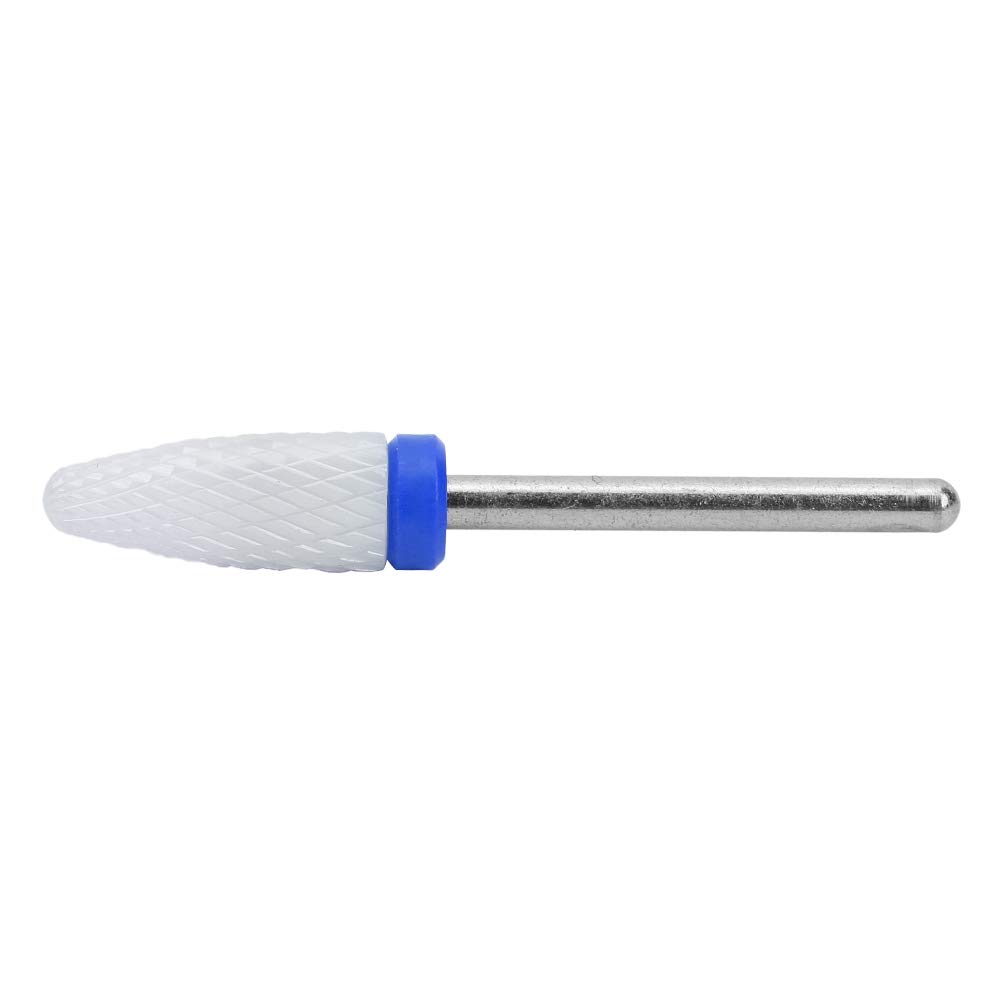 Portable Lightweight Electric Grinder Parts - Practical Ceramic Grinding Head for Boring & Milling (Medium Frosted M Blue Box) | Perfect for DIY Projects, Metalworking & Home Repairs