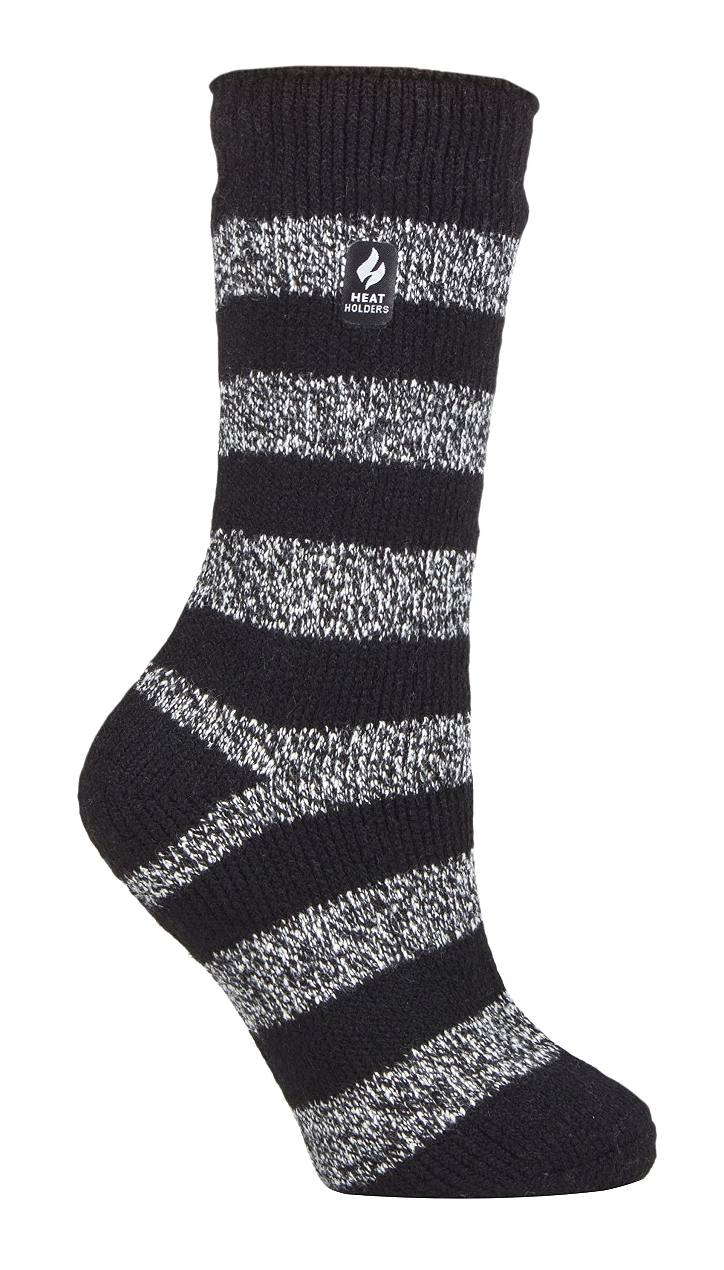 HEAT HOLDERS Women's Fleece Insulated Thermal Socks - Ultra Warm Fuzzy Boot Socks for Winter | Perfect for Cold Weather, Snow Boots & Cozy Indoor Wear