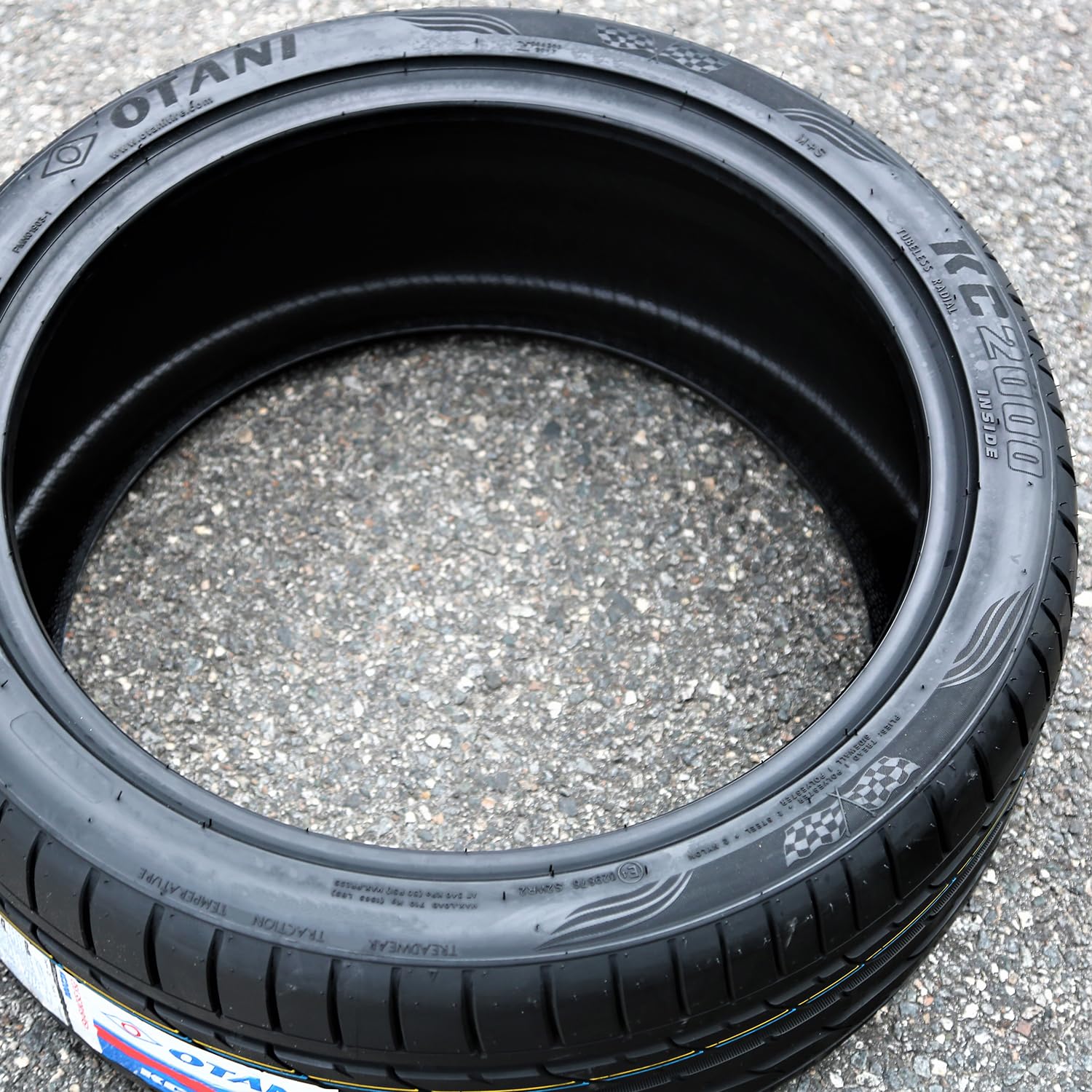 1 X New Otani KC2000 235/55R19 105W All-Season Performance Tires - Premium Traction for SUVs, Sedans & Crossovers in All Weather Conditions