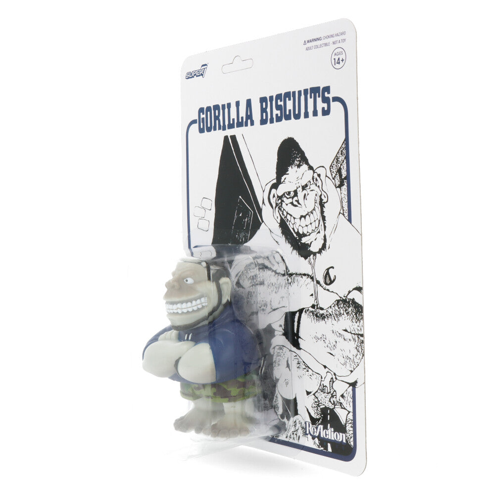 Gorilla Biscuits Punk Rock Band ReAction Figure – Collectible Music Memorabilia for Fans & Punk Enthusiasts | Perfect for Display, Gifts & Music Themed Decor
