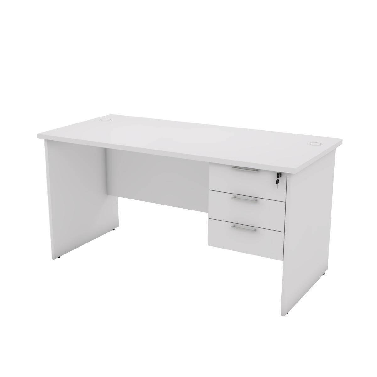 Gwenyth Study Table 150cm - Modern Wooden Desk for Home Office, Student Study, and Workspace - Perfect for Small Spaces, Dorm Rooms, and Remote Work