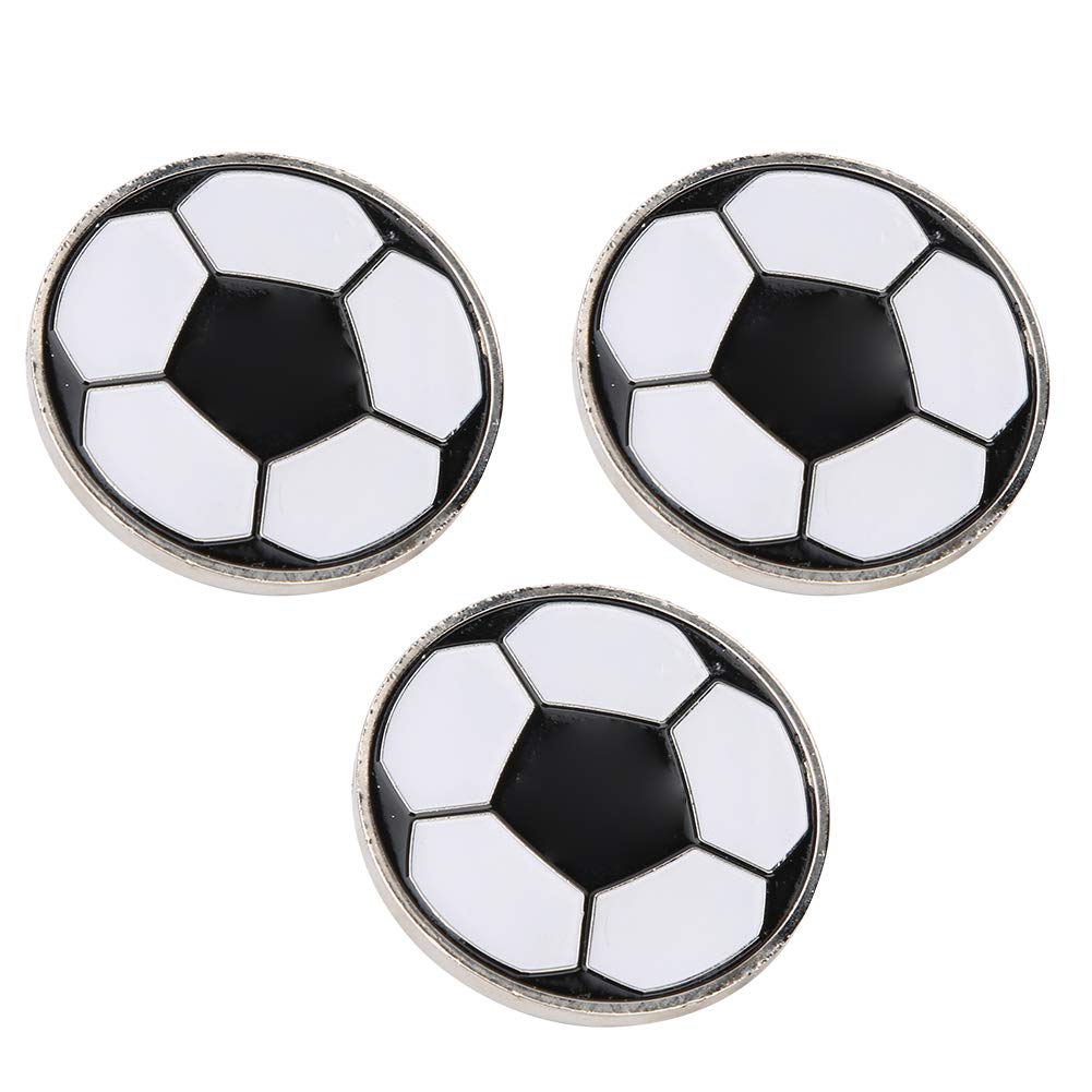 3Pcs Soccer Flip Coin Set - Referee Toss Coin for Football Games, Training & Outdoor Sports - Durable Soccer Supplies for Side Selection & Match Decisions (Perfect for Coaches, Referees & Players)