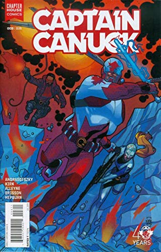 Captain Canuck #3B VF/NM - Chapter House Comics | Rare Collectible Comic Book for Superhero Fans & Collectors | Perfect for Display, Gifts, and Comic Book Collections
