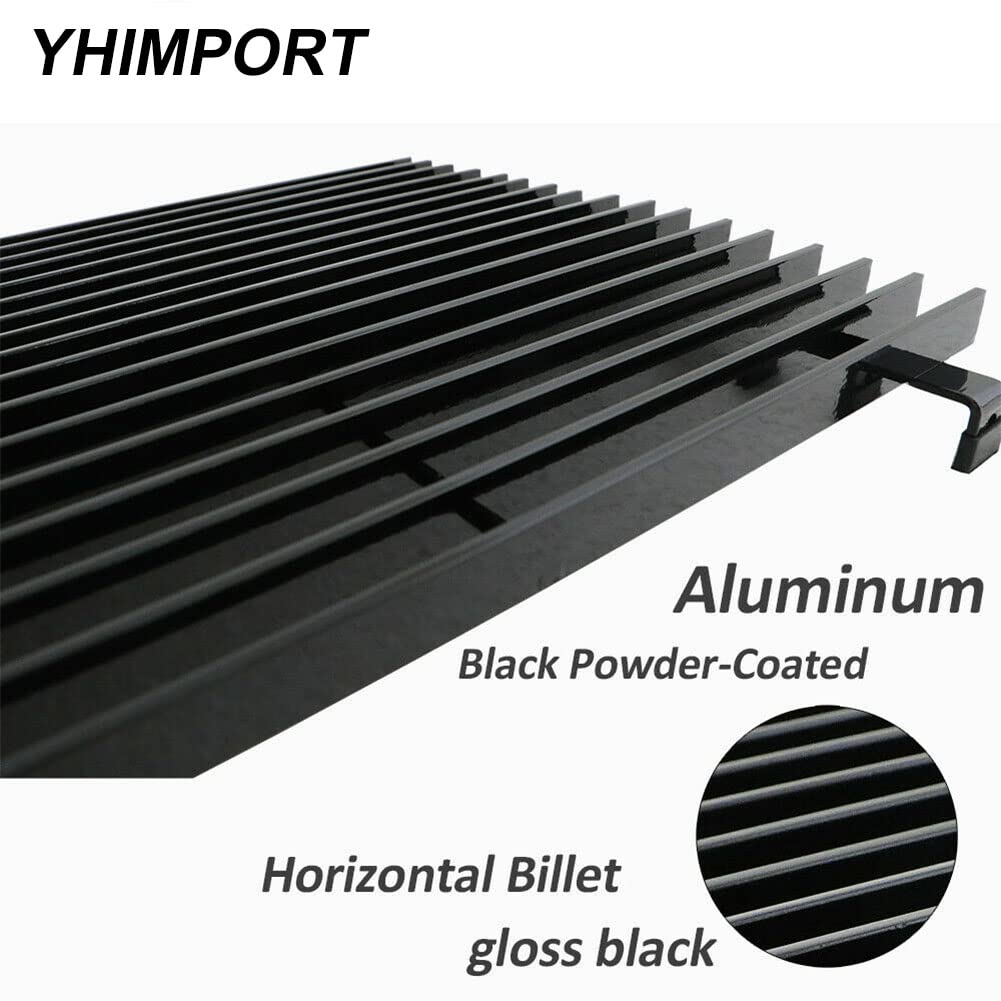 Aluminum Billet Grille Insert for 1981-1987 Chevy Blazer C/K Pickup Suburban & GMC Jimmy - Horizontal Bumper Grill Upgrade - Perfect for Truck Restoration & Off-Road Customization