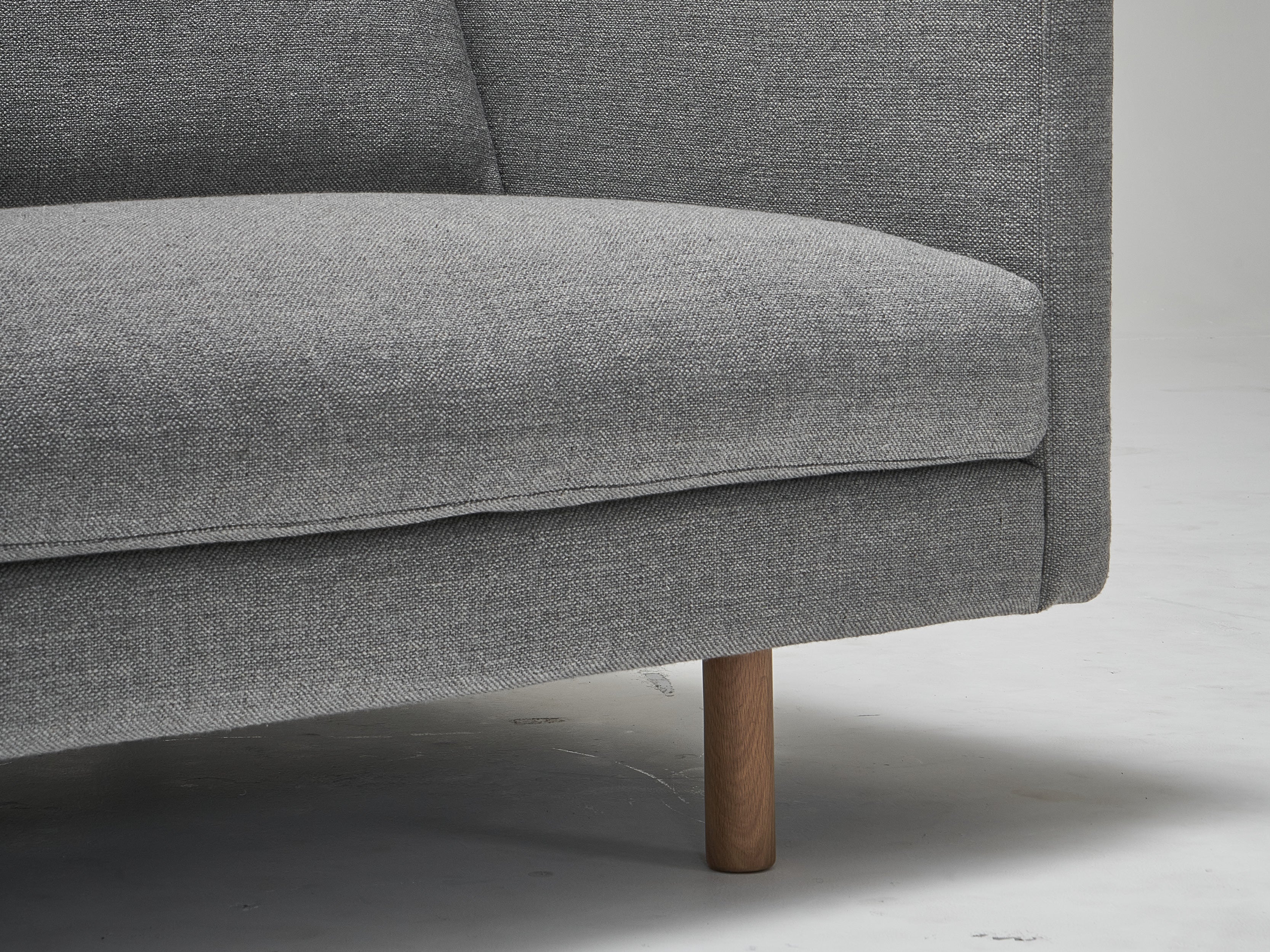Modern Base Sofa - Comfortable and Stylish Living Room Furniture for Small Spaces | Perfect for Apartments, Studios, and Cozy Homes