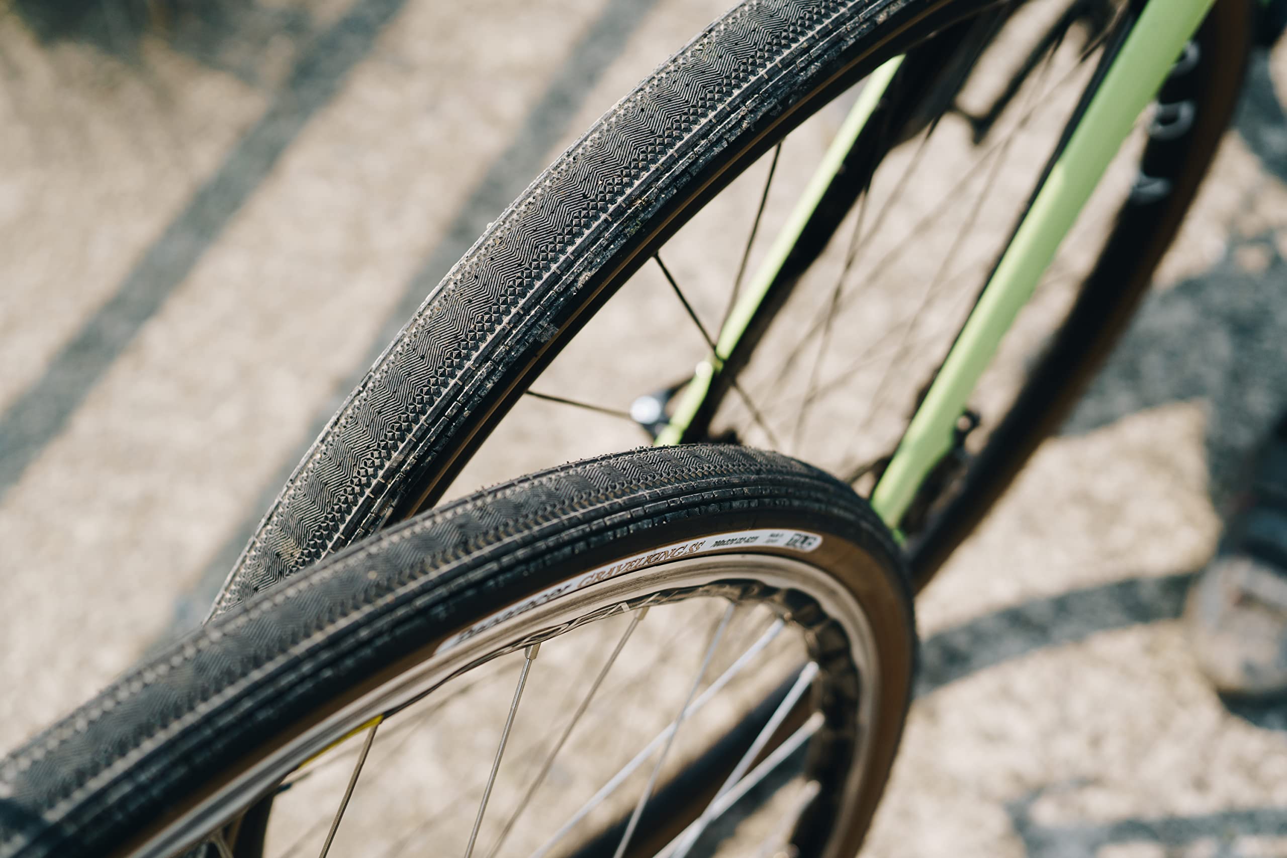 Panaracer Gravel King SS Tubeless Compatible Bike Tires 700x38c (27.5x1.5 Inch) - Durable All-Terrain Tires for Cyclocross, Mountain Biking & Gravel Touring - Perfect for Long Distance Rides & Off-Road Adventures