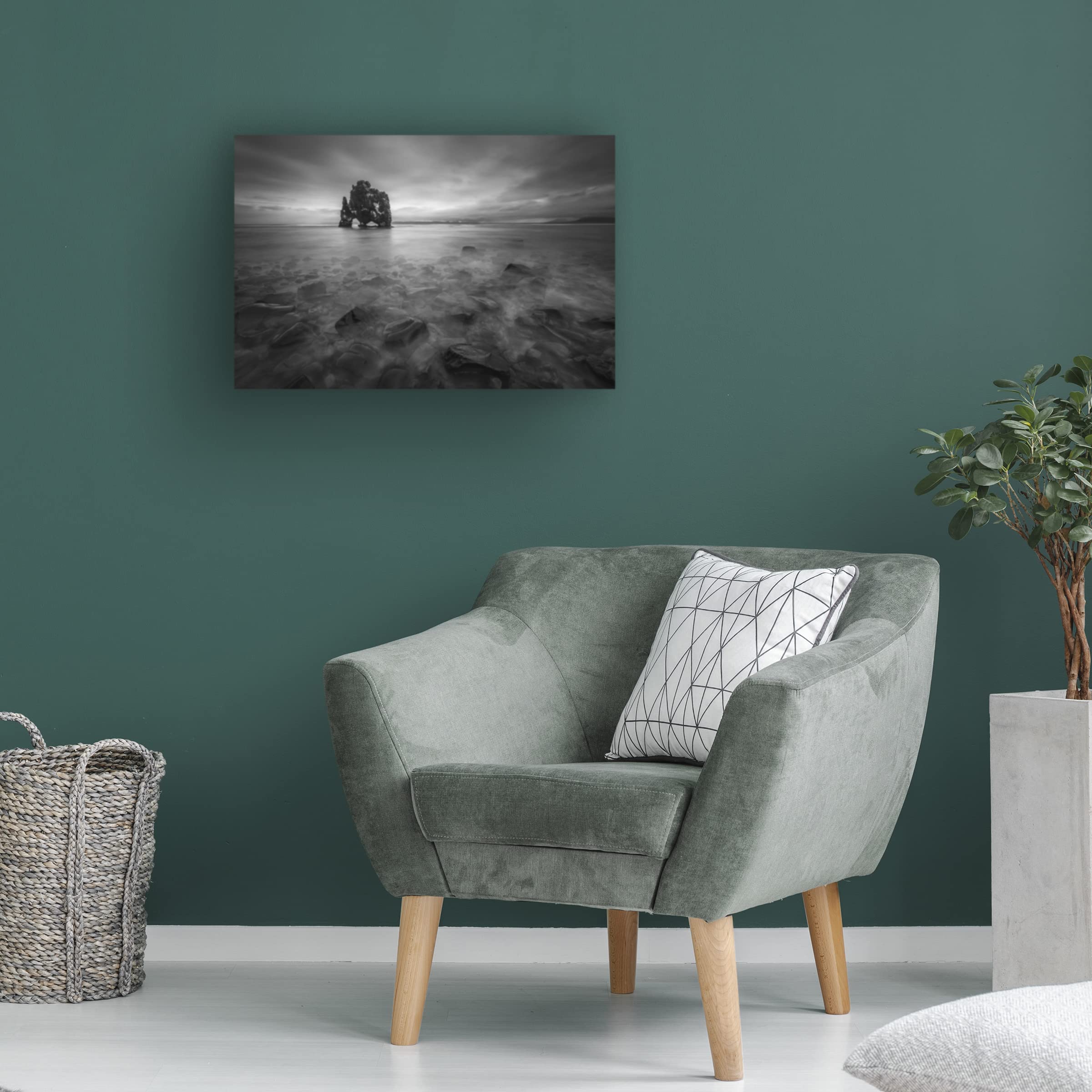 Raymond Hoffmann 'Hvastserkur' Canvas Art Print - Premium Trademark Fine Art Wall Decor for Living Room, Bedroom & Office