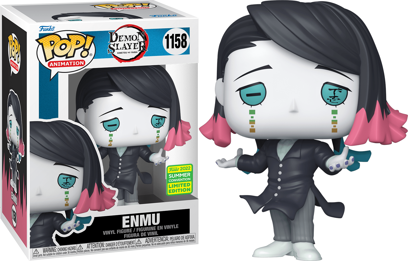 Demon Slayer Enmu Summer Convention Exclusive Figure #1158 - Anime Collectible for Fans, Home Display & Gift Idea