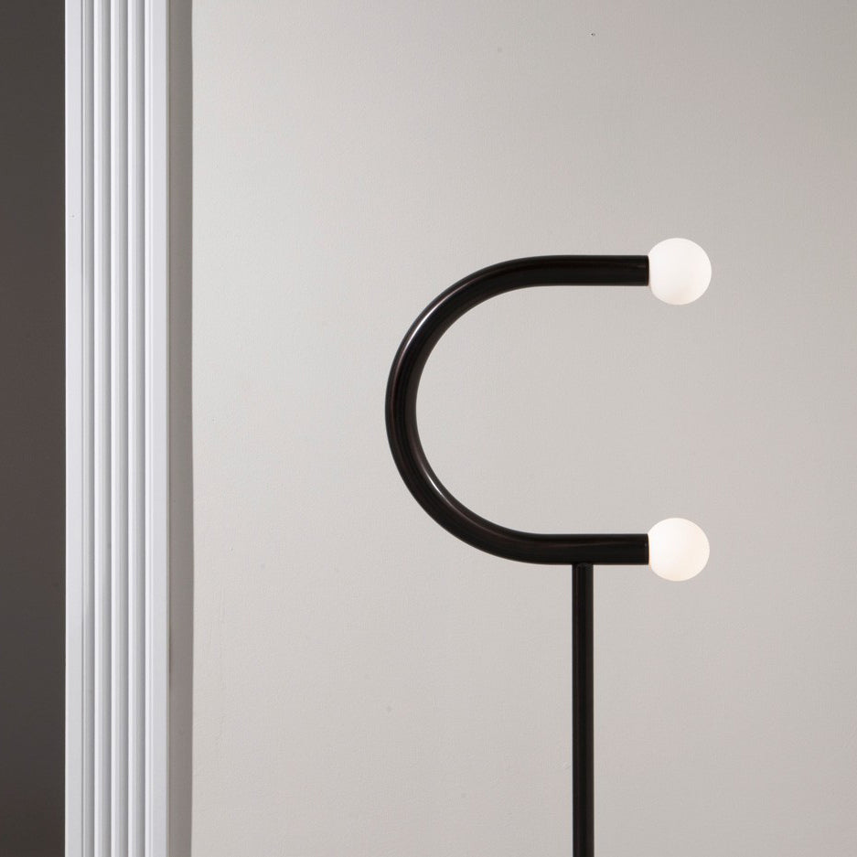Modern C-Shaped Floor Lamp with Adjustable Height - Bright LED Reading Light for Living Room, Bedroom & Office - Stylish Home Decor Lighting Fixture