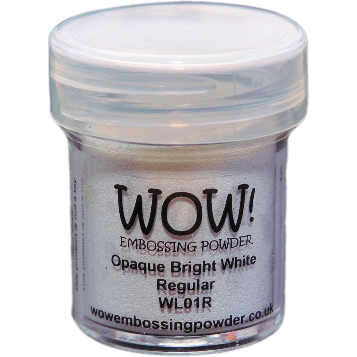 Wow Embossing Powder 15ml - Opaque Bright White Heat Set Powder for Card Making, Scrapbooking & DIY Crafts - Perfect for Paper Crafts, Invitations & Home Decor Projects