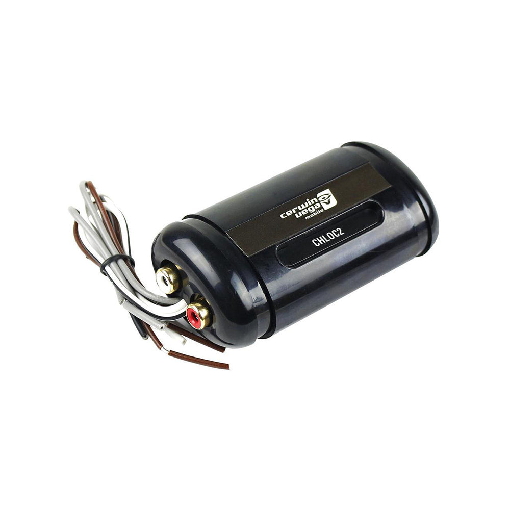 Cerwin Vega CHLOC2 HED Series 2 Channel Adjustable Line Out Converter - High Quality Car Audio Signal Converter for Amplifiers & Subwoofers - Perfect for Car Stereo Upgrades & Sound System Installations