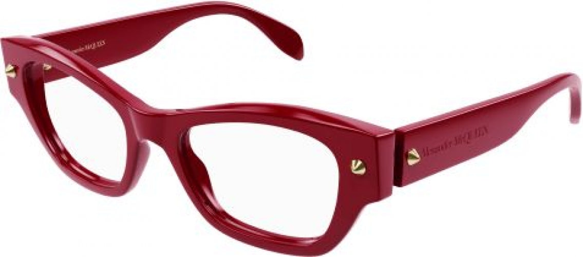 Alexander McQueen AM0429O Designer Eyeglasses for Women & Men - Stylish & Lightweight Frames for Everyday Wear, Work & Fashion