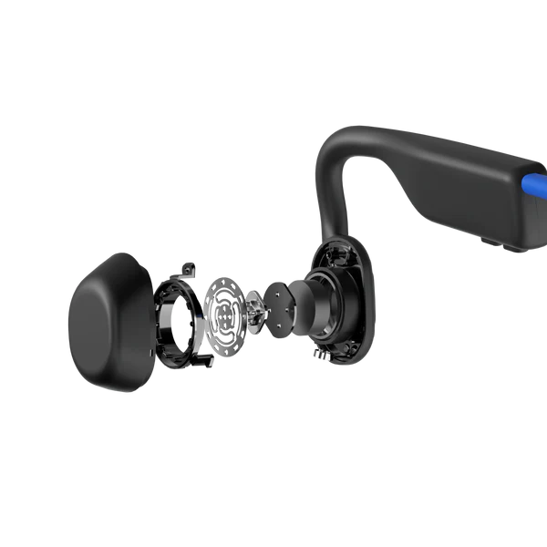 Openmove Blue Wireless Headphones - Bluetooth 5.0, 30H Playtime, HD Sound for Running, Gym, Travel & Work