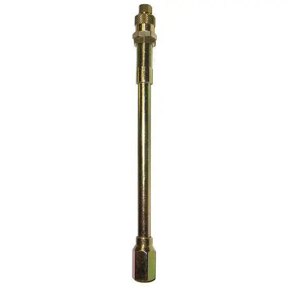 AA Large Bore Brass Valve Extension (Each) - Heavy Duty Brass Extension for Air Compressors, Tires, and Pneumatic Tools