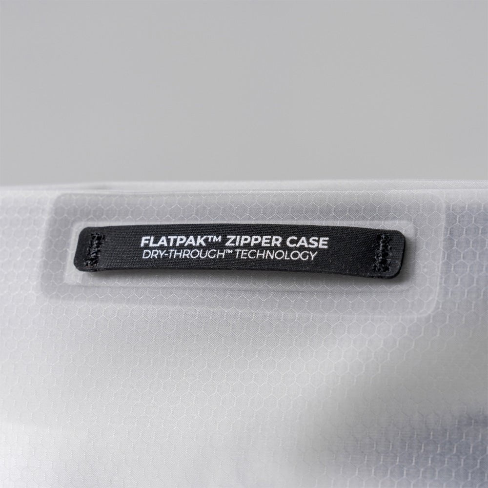 Matador FlatPak Zipper Toiletry Case - Waterproof Travel Cosmetic Bag for Toiletries & Makeup | Perfect for Camping, Gym & Air Travel