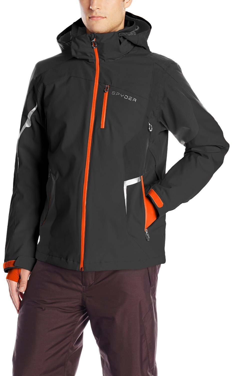 Spyder Men's Chambers Jacket - Waterproof Ski Jacket for Winter Sports & Outdoor Activities | Lightweight Insulated Snow Jacket for Skiing, Snowboarding & Cold Weather Adventures