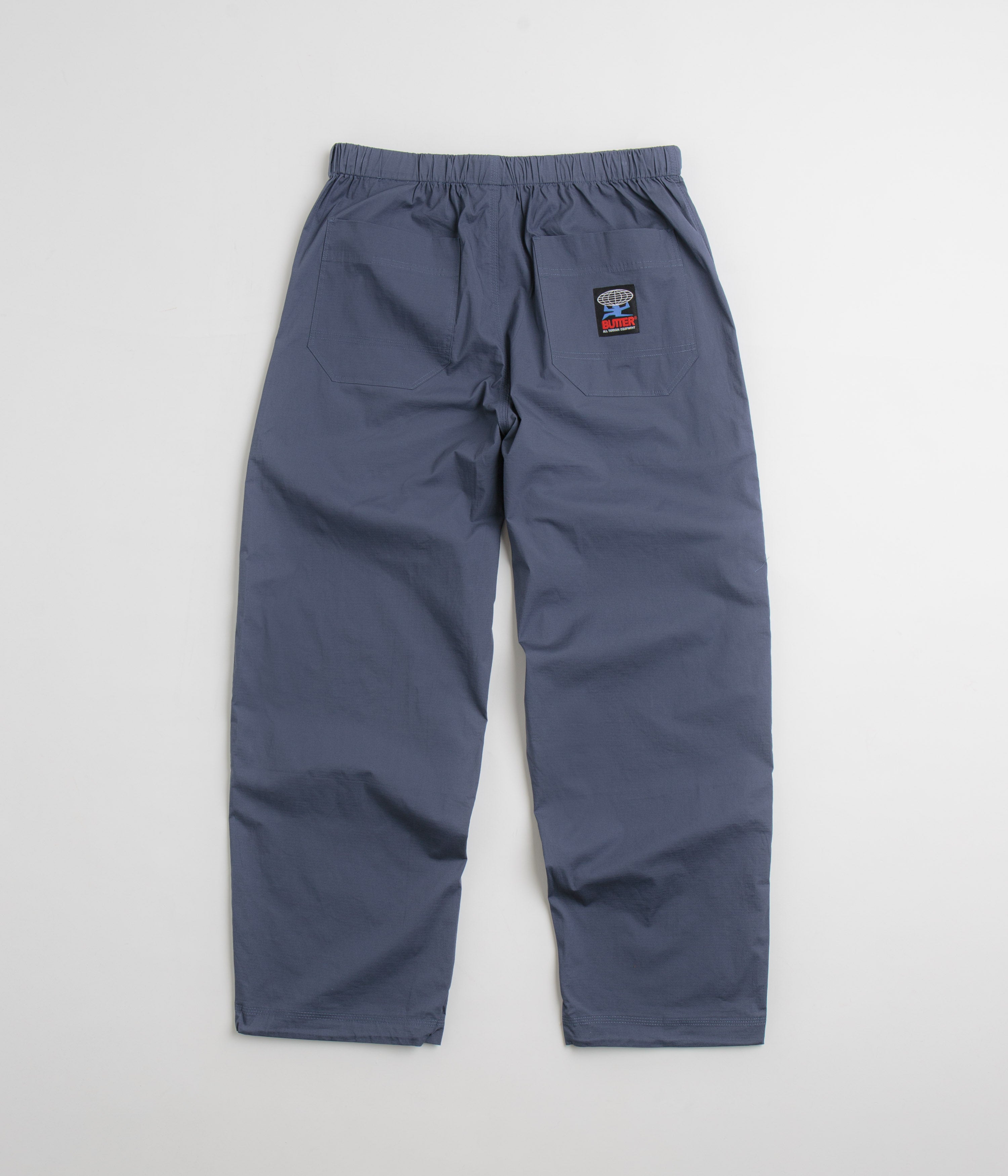 Butter Goods TRS Pants - Men's Slim Fit Skateboarding Trousers in Slate Gray | Perfect for Streetwear & Urban Fashion