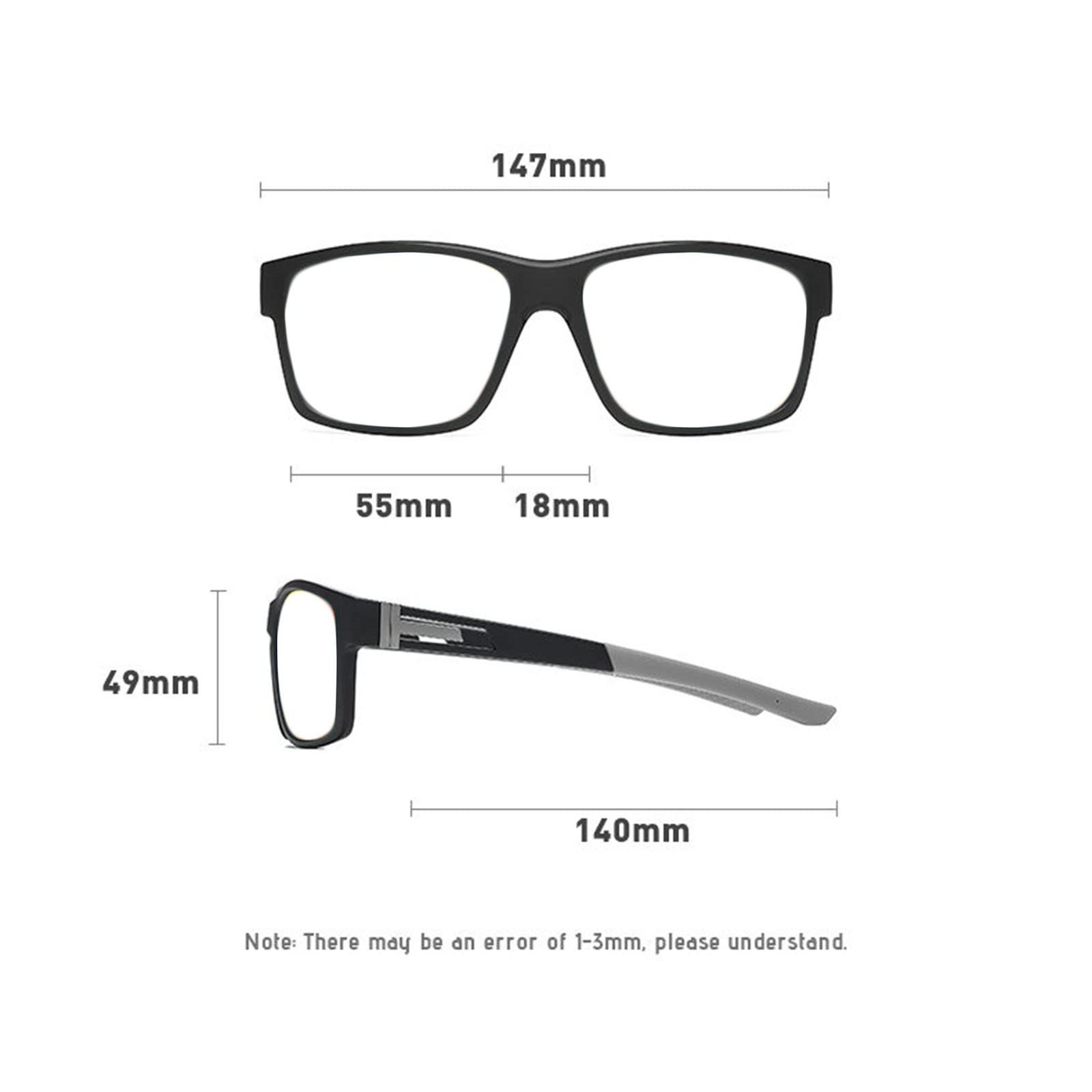 Progressive Multifocal Safety Glasses with Readers - Photochromic Sports & Magnifying Safety Goggles for Men & Women - Perfect for Construction, Woodworking, and Outdoor Activities