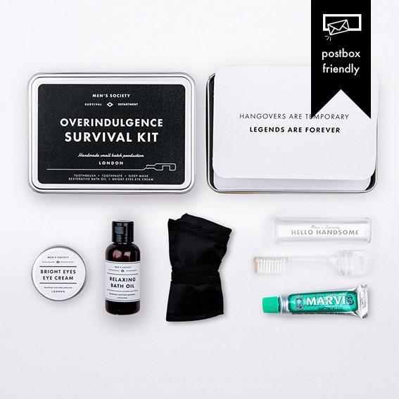 Overindulgence Survival Kit - Essential Recovery Supplies for Hangovers & Food Coma | Perfect for Parties, Holidays & Late Nights