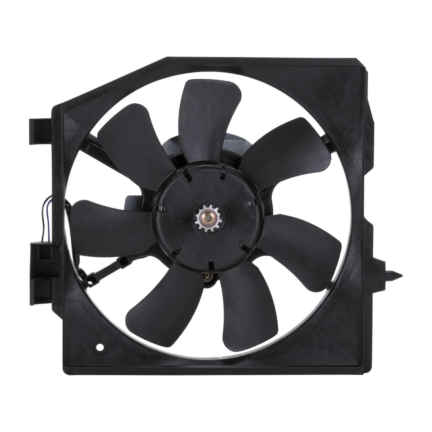 TYC A/C Condenser Fan Assembly 610500 - Replacement Cooling Fan for Car AC System - Perfect for Summer Heat & Vehicle Maintenance