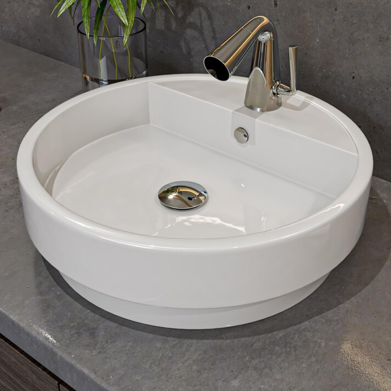Premium Polished Chrome Bathroom Sink Pop-Up Drain with Overflow - Durable Sink Drain Stopper for Bathroom Vanity & Vessel Sinks - Perfect for Home Renovation & Modern Bathroom Upgrades