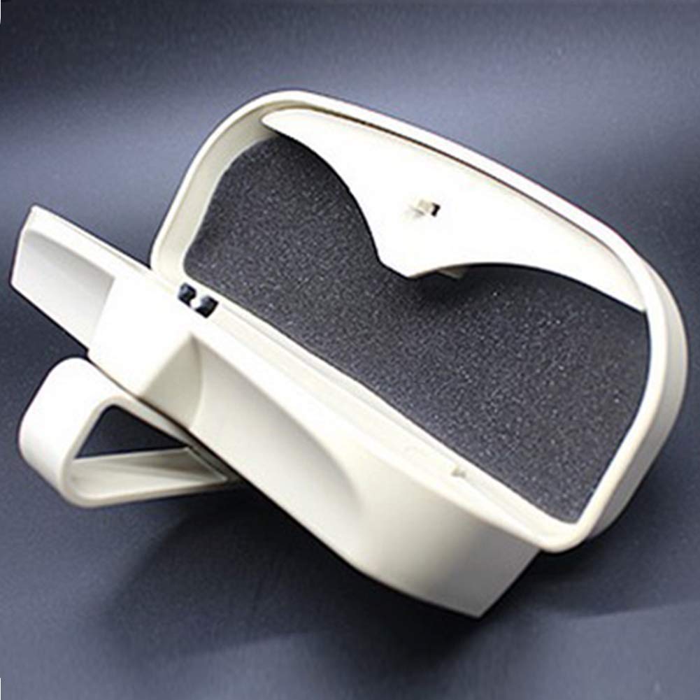 Universal Car Sun Visor Organizer - Sunglasses Storage Holder with Clip for Tickets, Receipts & Cards | Car Accessories for Glasses & Essentials Organization | Perfect for Road Trips & Daily Commutes