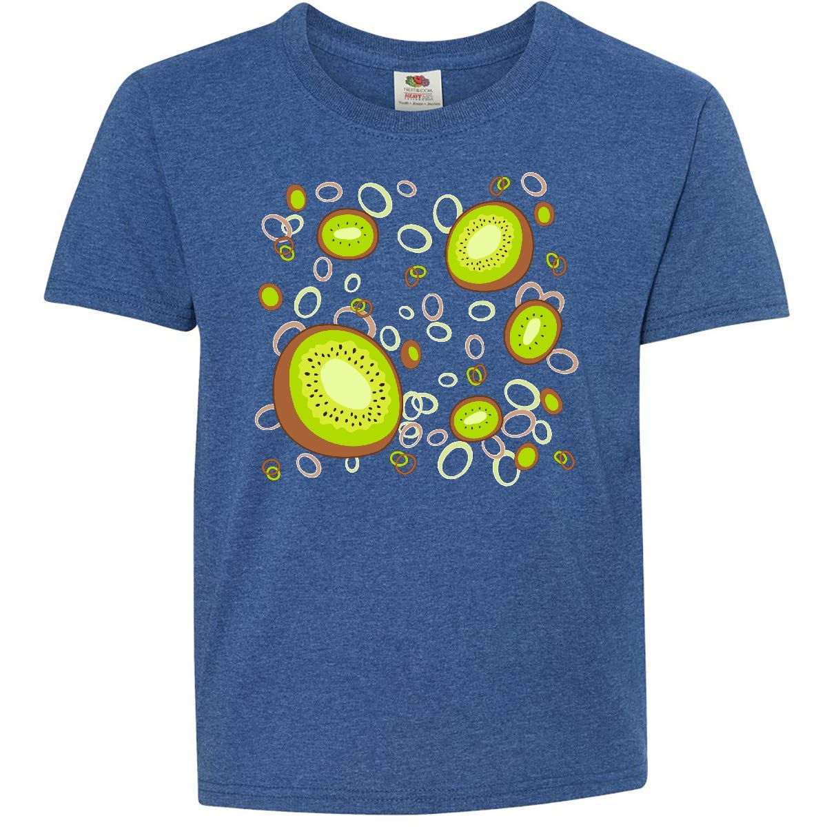 Inktastic Kiwi Fruit Party Youth T-Shirt - Fun Cute Cartoon Print Tee for Kids | Perfect for Birthday Parties, School Events & Casual Wear