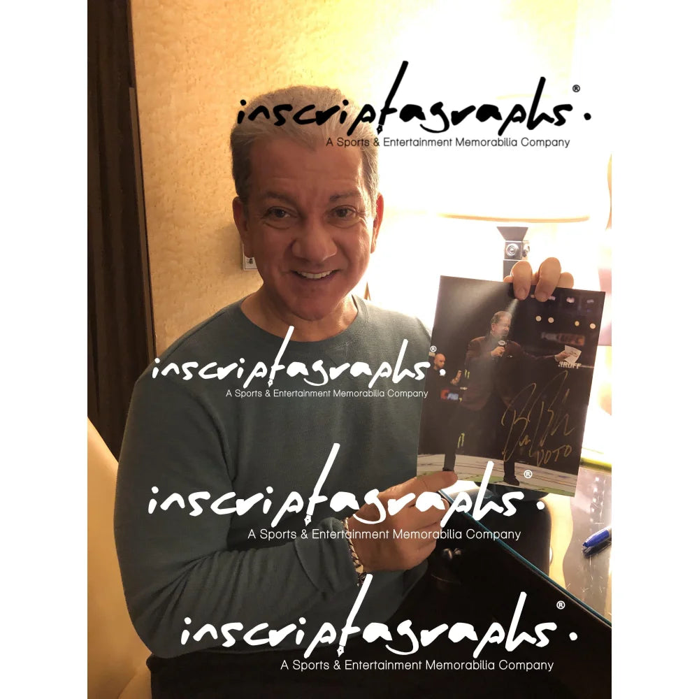 Bruce Buffer Hand Signed Authentic 8x10 Photo - UFC Official Octagon Announcer Autograph - Perfect for MMA Collectors, Sports Memorabilia Displays & Fan Gifts