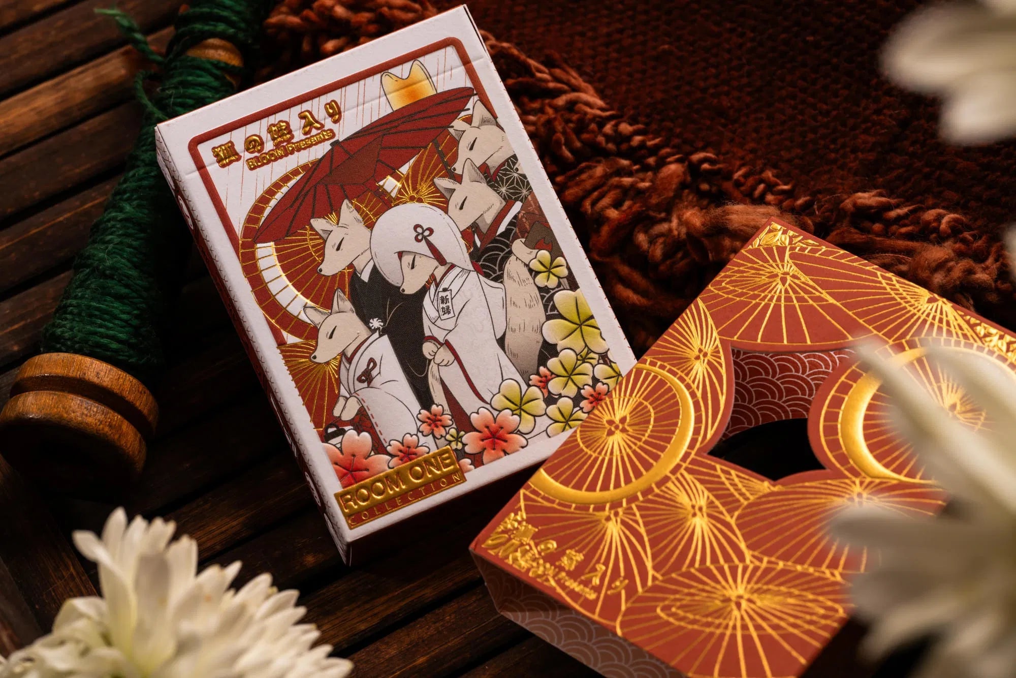 Fox's Wedding Playing Cards SunShower Edition - Premium Japanese Anime-Themed Deck for Card Games, Magic Tricks & Collectors | Perfect for Poker Nights, Gifts & Anime Lovers