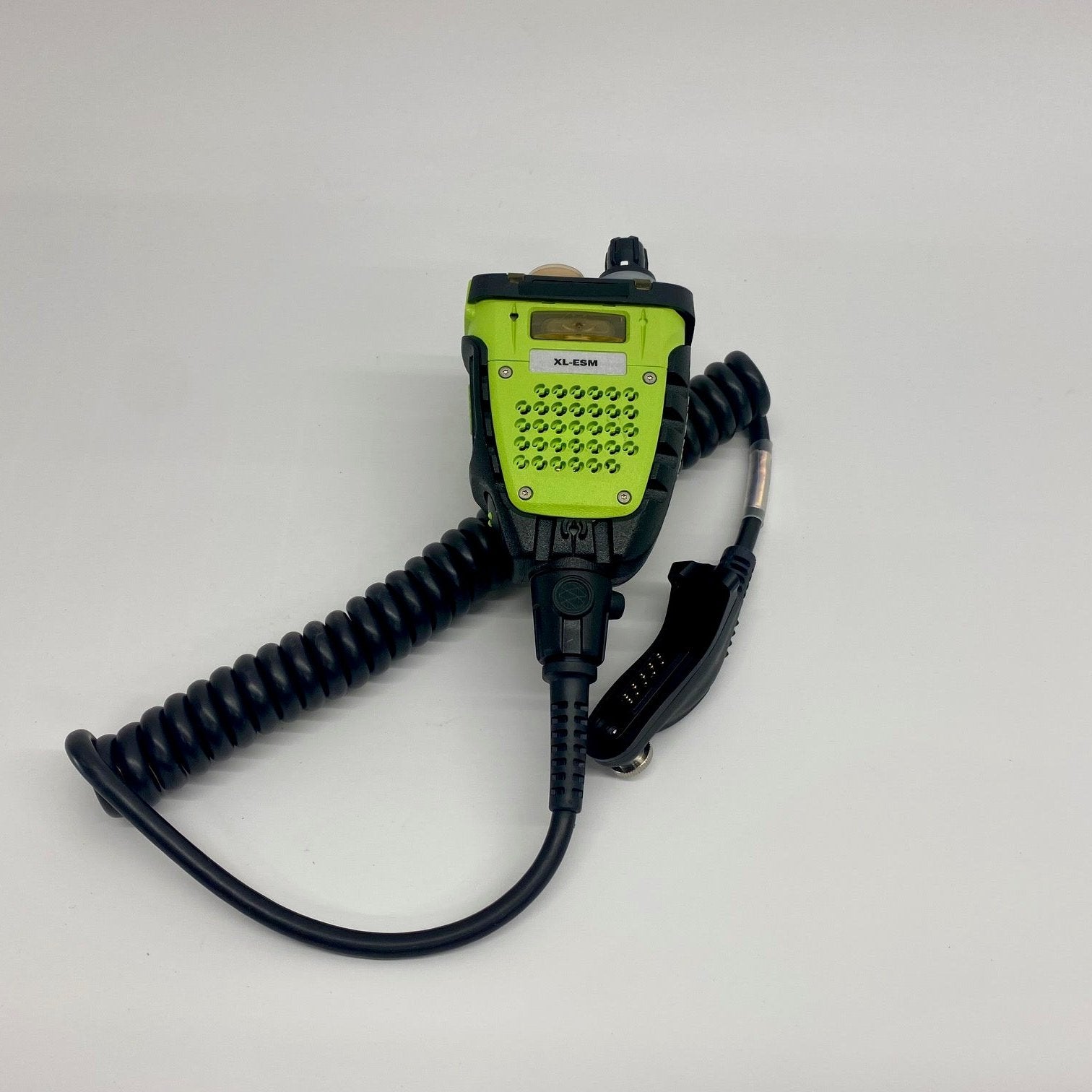 Harris XL ESM Remote Speaker Microphone - High-Quality RSM Mic for Two-Way Radios - Perfect for Security, Construction & Outdoor Communication