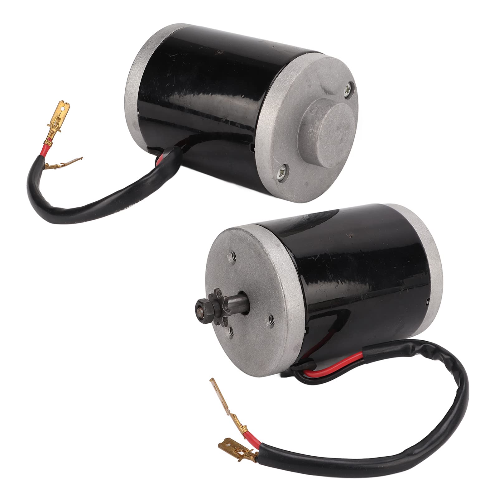 12V 120W Brush DC Motor with Metal Pulley - High Power Aluminum Electric Motor for Scooters, Bikes & Tricycles - Perfect for DIY Electric Vehicle Upgrades and Replacement Parts