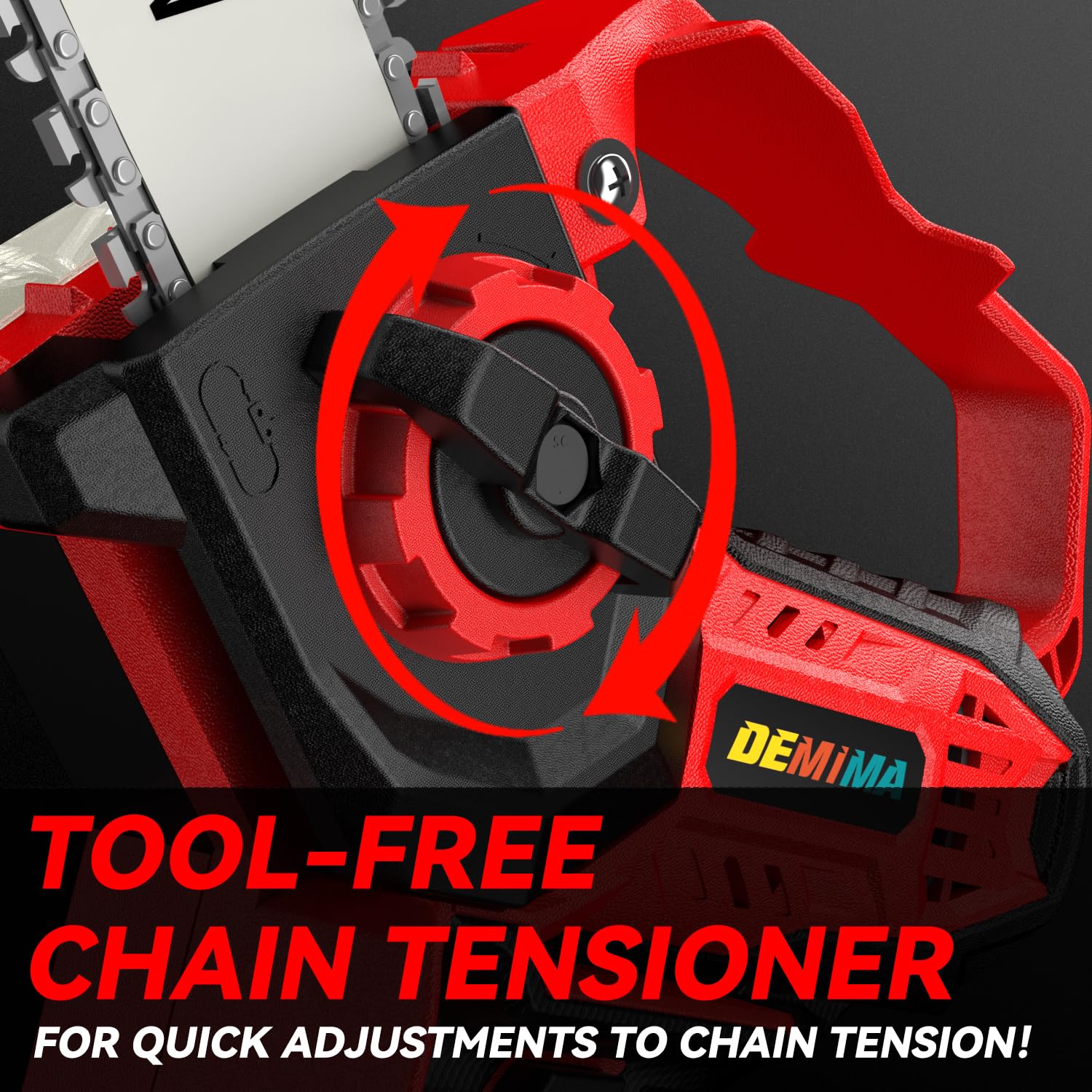 Milwaukee M18 Battery Mini Chainsaw - 8-Inch & 6-Inch 2-in-1 Cordless Electric Chainsaw with Brushless Motor & Auto-Oiler | 800W Handheld Chainsaw for Tree Pruning, Wood Cutting, Yard Work & DIY Projects (Battery Not Included)