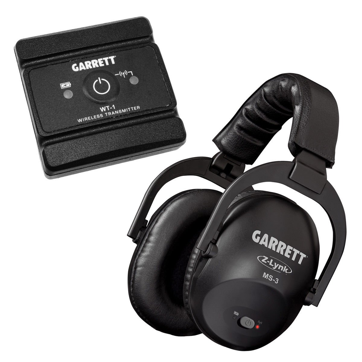Garrett MS-3 Z-Lynk Wireless Headphones Kit for Metal Detecting - Premium Wireless Audio for Treasure Hunting & Outdoor Adventures