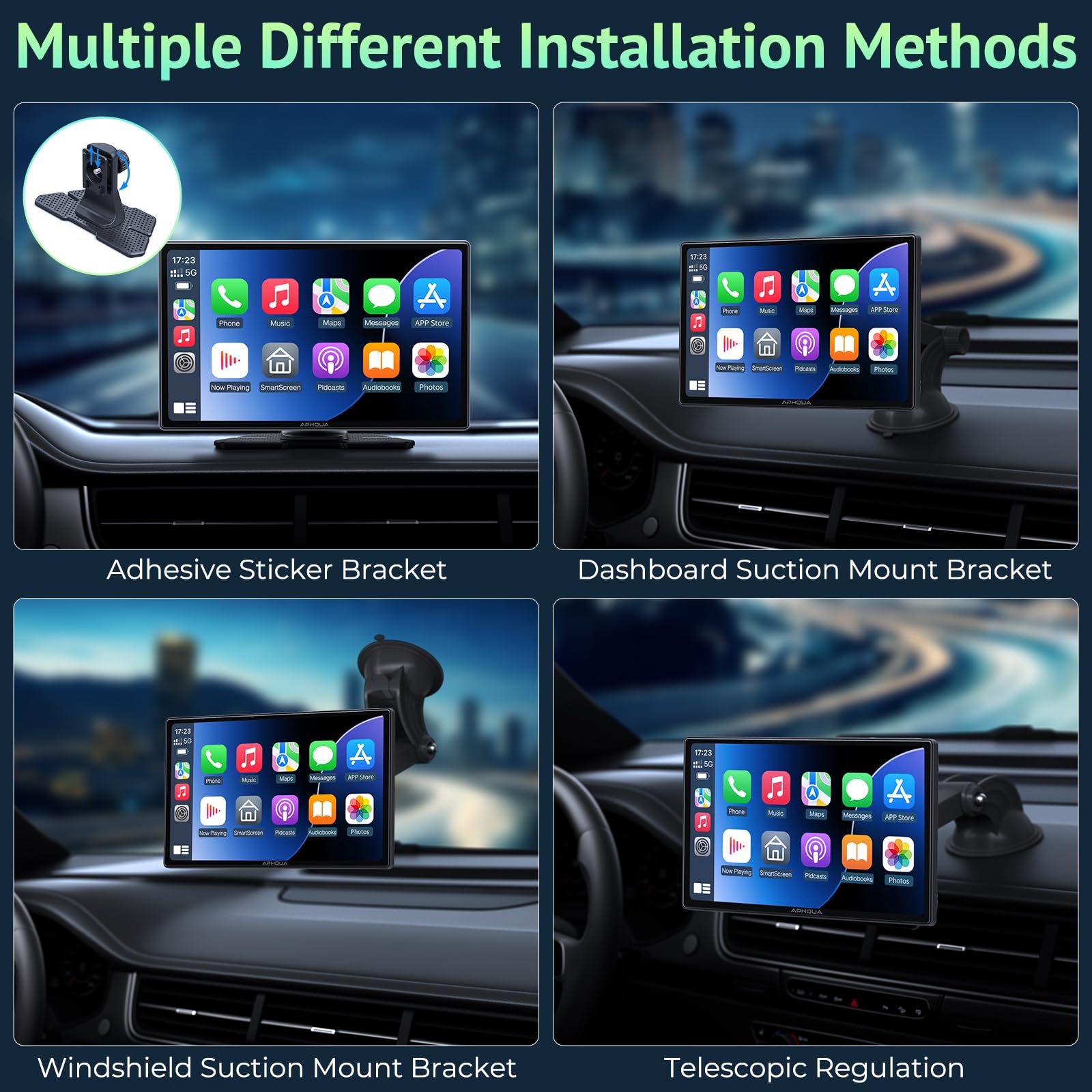 Wireless CarPlay & Android Auto Adapter, 9