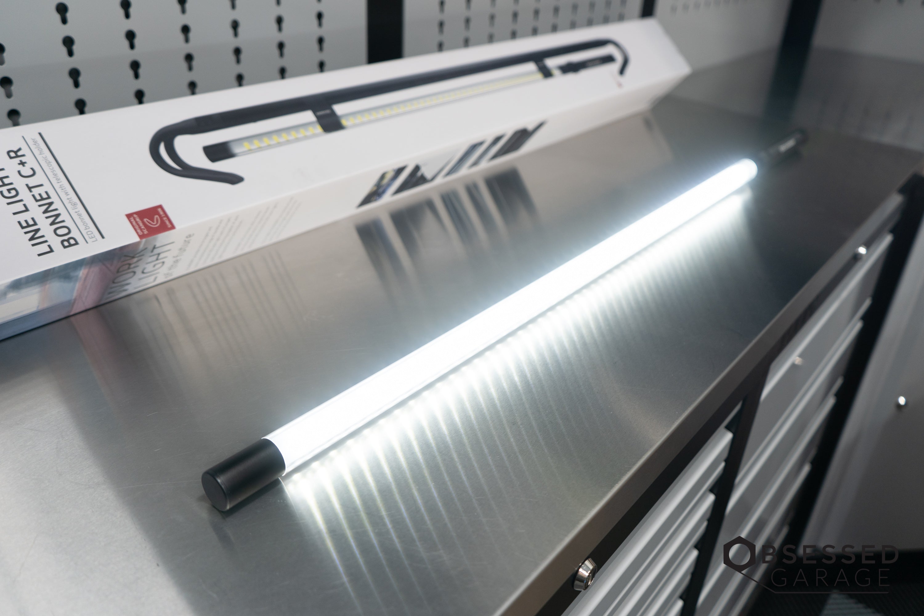 ScanGrip Line Light Bonnet C+R - Professional Automotive Paint Inspection Light for Detailing & Bodywork | Perfect for Car Detailing, Paint Correction & Scratch Detection