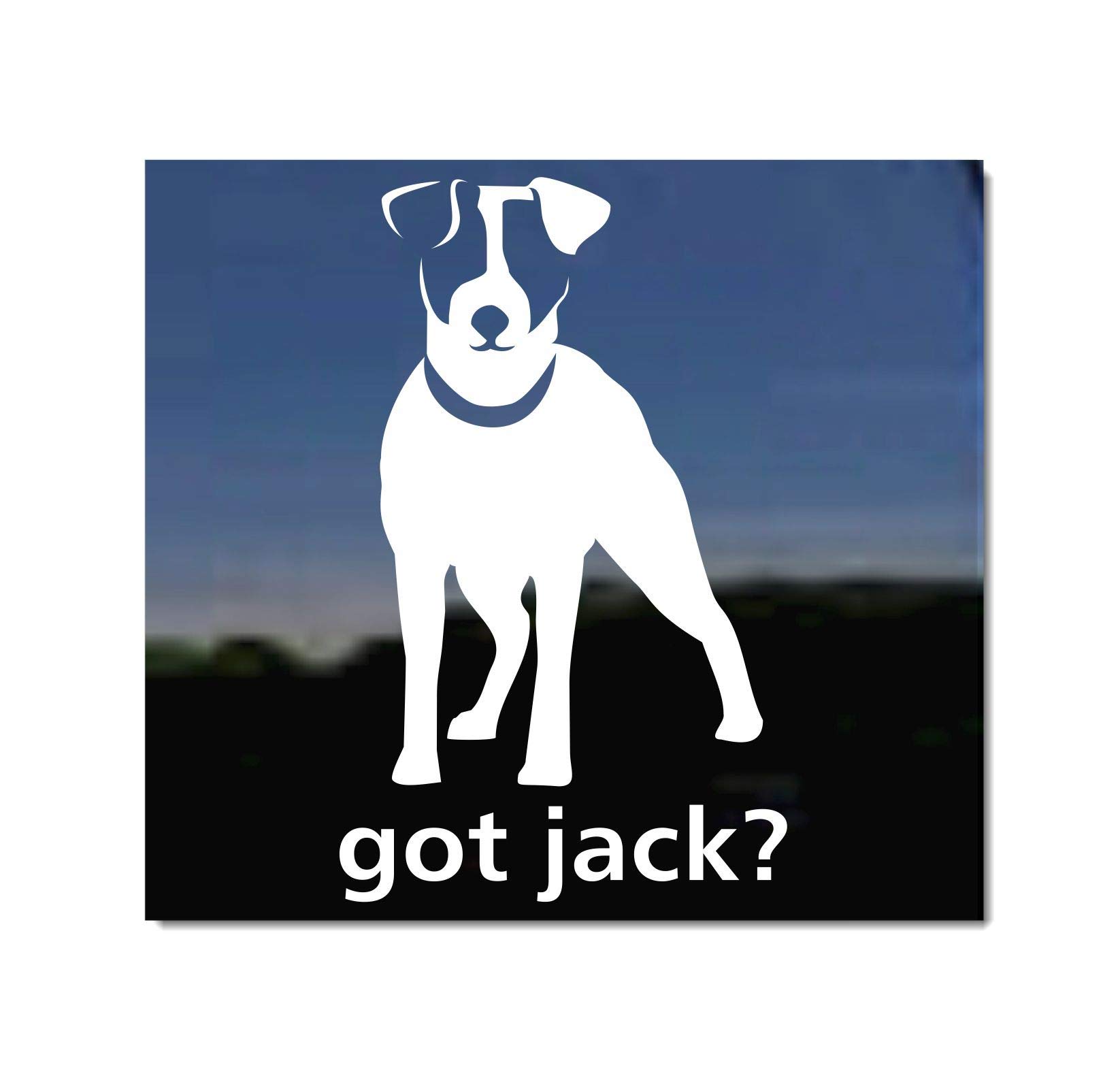 JRT Dog Vinyl Window Decal Sticker - Car & Home Decor