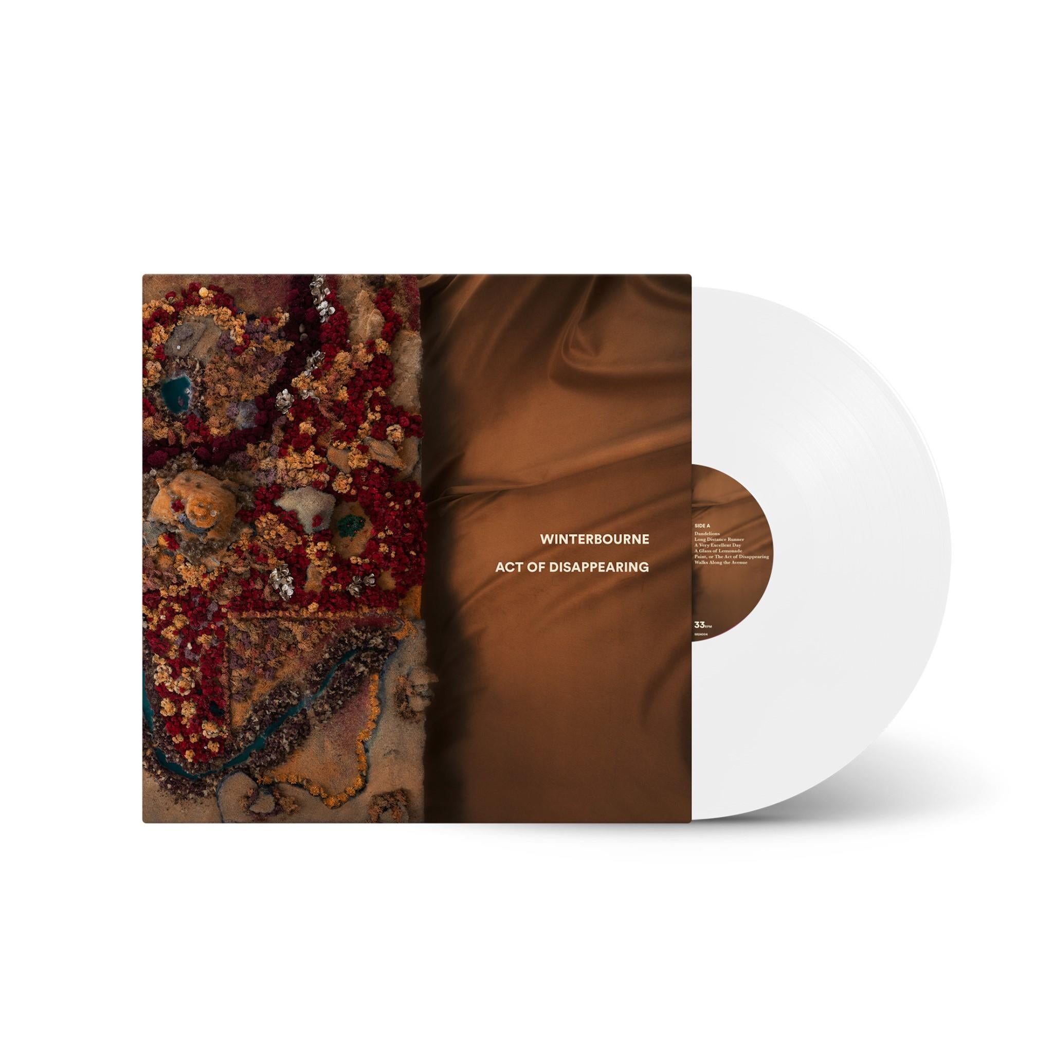 Act Of Disappearing - Limited Edition White Vinyl Record | Perfect for Music Collectors & Audiophiles | Great for Home Listening & Gift Giving