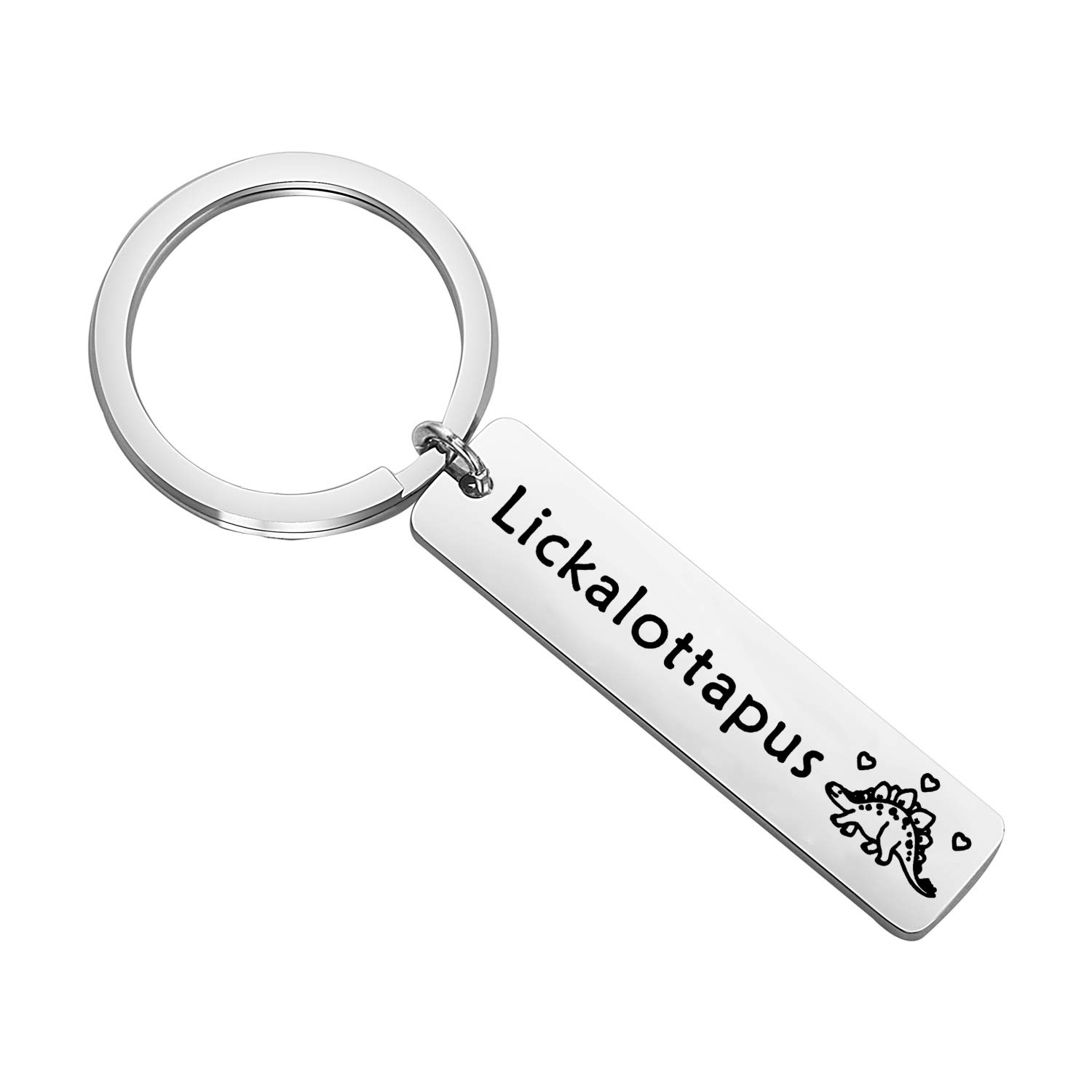 FEELMEM Funny Lickalottapus Keychain - Unique LGBT Pride Gift for Lesbian Couples, Gay Jewelry & Same Sex Keyring - Perfect for Pride Month, Coming Out Celebrations & LGBTQ+ Events