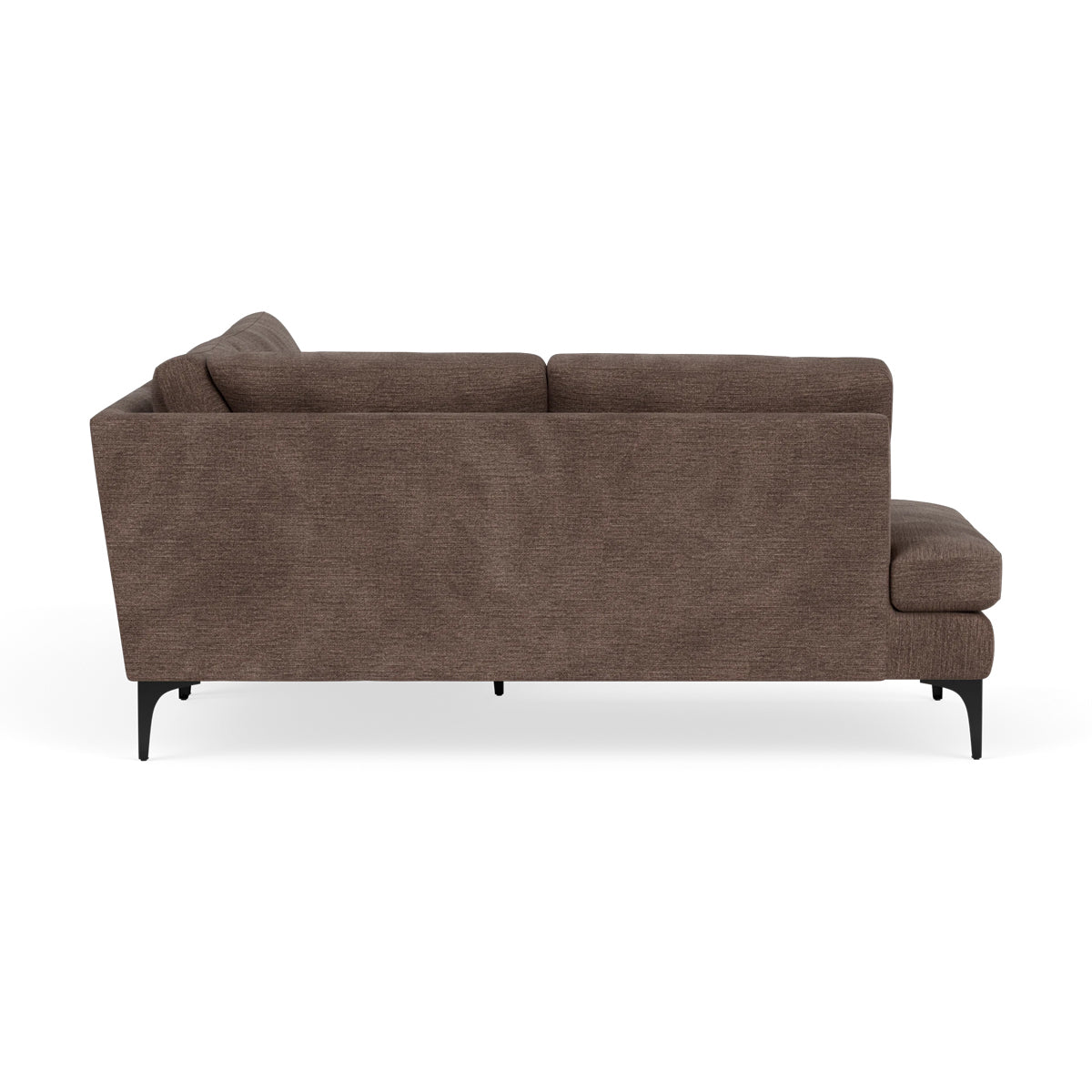 Astha Fabric Left Corner Sofa - Modern L-Shaped Sectional Couch for Living Room, Lounge & Small Spaces | Comfortable Home Furniture for Relaxing & Entertaining