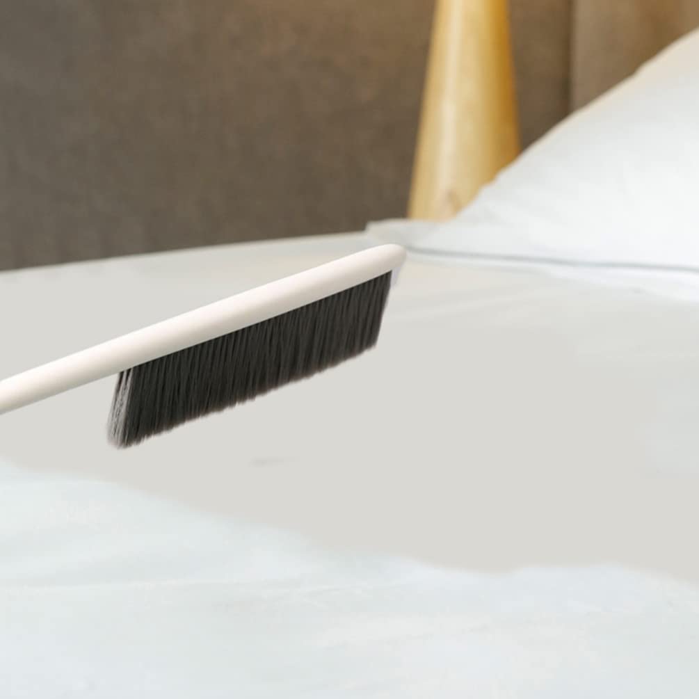 DECHOUS Soft Bristle Carpet Cleaning Brush - Multi-Surface Dusting Brush for Bedroom, Hotel, Car & White Comforters | Gentle Fur & Quilt Cleaning Tool for Home & Commercial Use