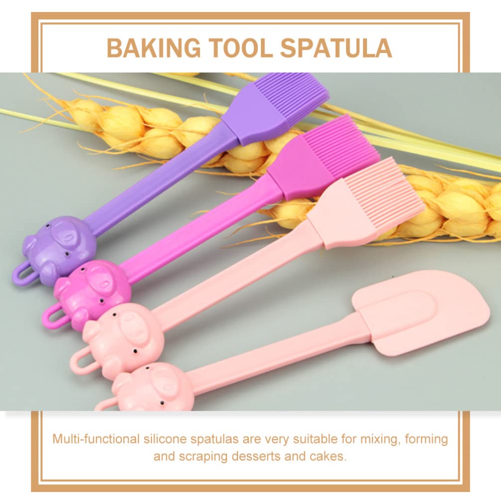 Hemoton 10-Piece Baking Tool Set - Stainless Steel Cake Spatula, Bench Scraper, Butter & Cream Spreaders, Oil Brush for Baking, Cooking & Cake Decorating - Perfect for Home Bakers & Professional Chefs