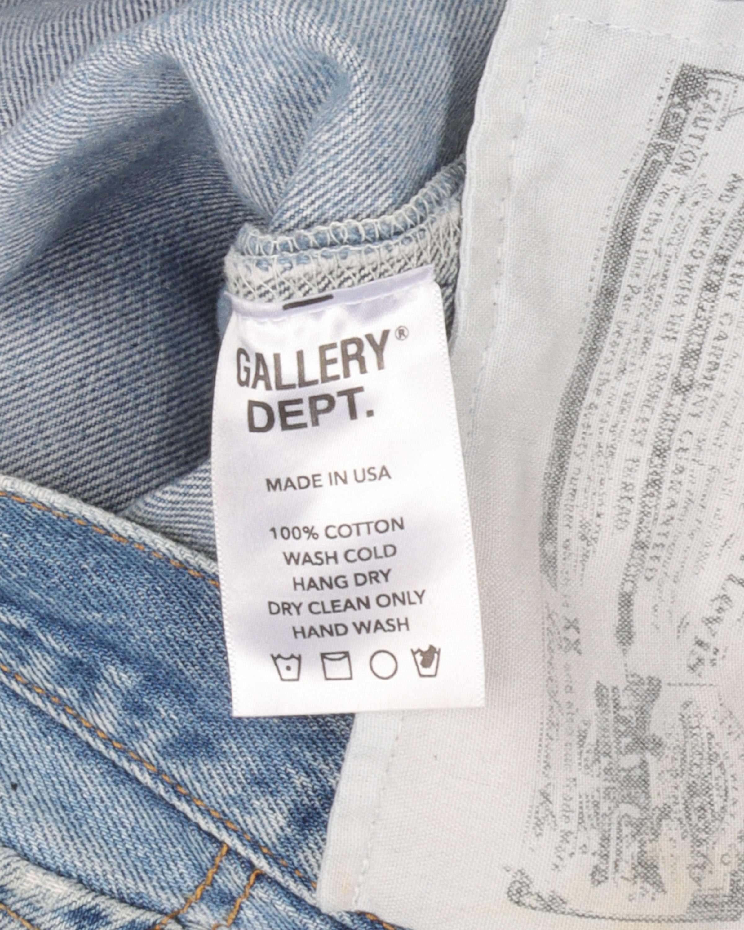 Gallery Dept 5001 High Waist Distressed Denim Jeans for Women - Vintage Style Ripped Boyfriend Jeans | Perfect for Casual Wear, Street Style & Night Out