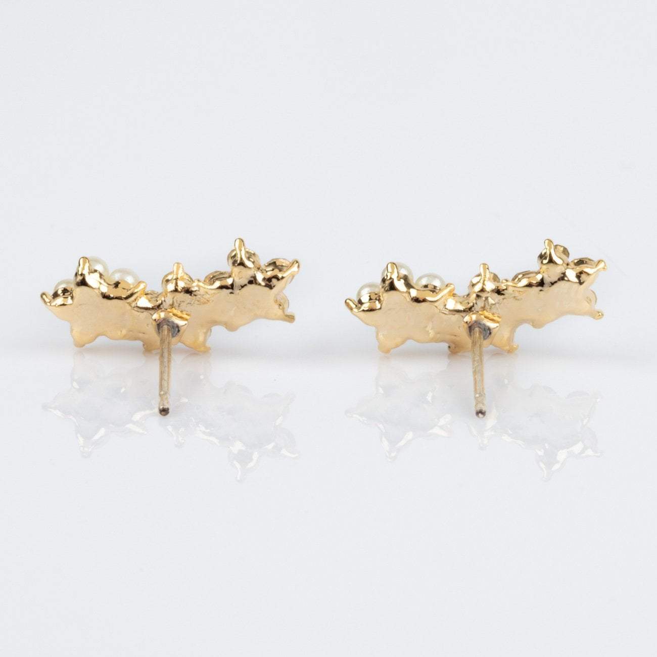Elegant Floral Ear Climbers for Women - Boho Chic Dangle Earrings for Parties, Weddings & Everyday Wear